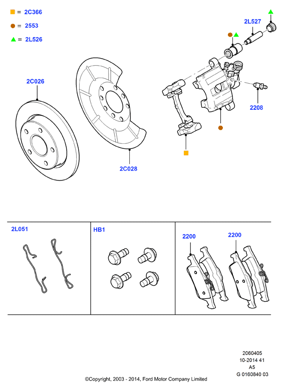 FORD 2 025 944 - Bremžu diski ps1.lv