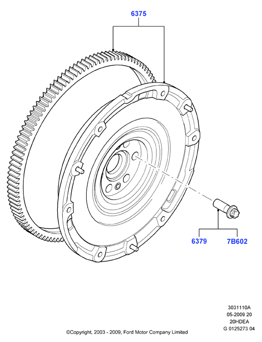 FORD 1253982 - Spararats ps1.lv