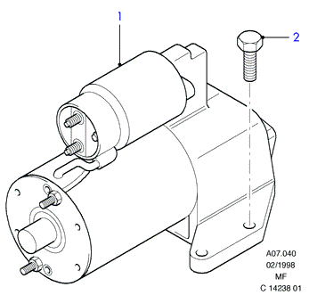 FORD 1416224 - Starteris ps1.lv