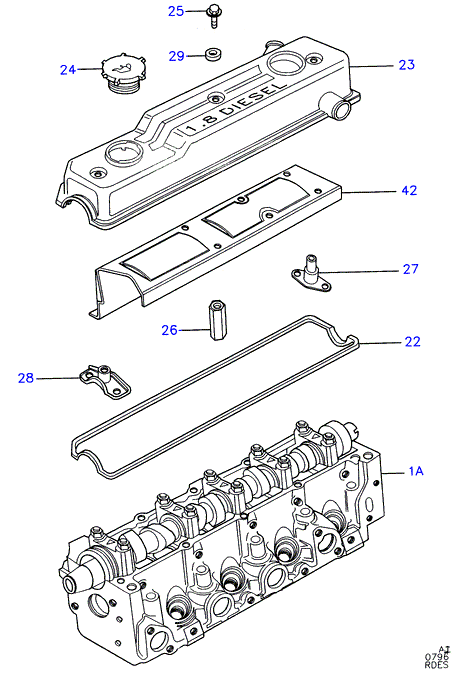 FORD 1 027 970 - Devējs, Eļļas spiediens ps1.lv