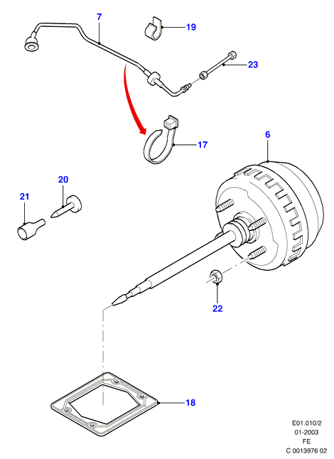 FORD 1583884 - Bremžu uzliku kompl., Disku bremzes ps1.lv