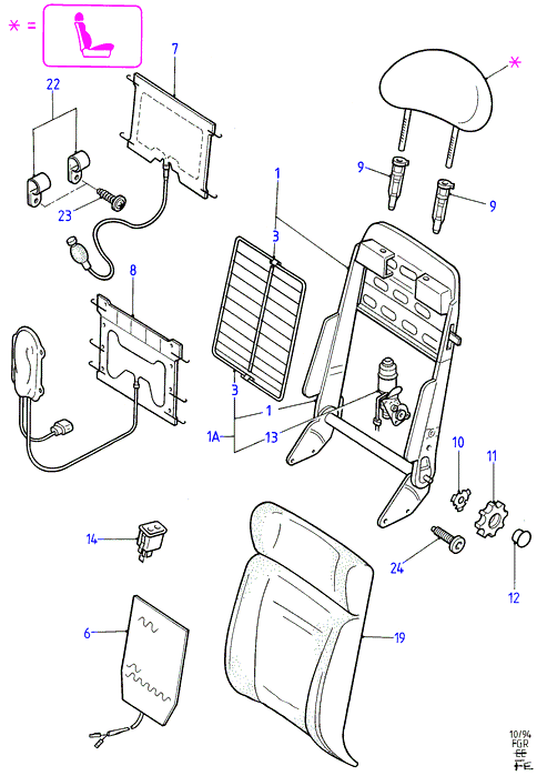 METACO 1010-011 - Filtrs, Salona telpas gaiss ps1.lv