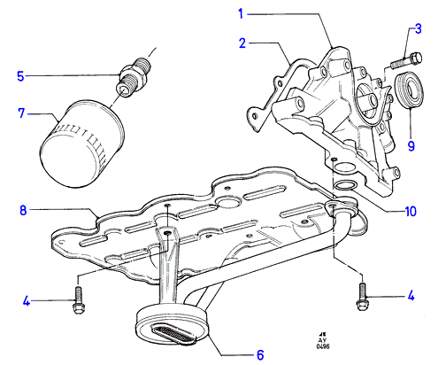 Auto Union 1 883 037 - Eļļas filtrs ps1.lv