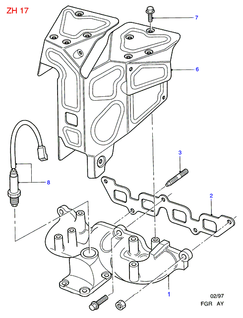 FORD 1 005 400 - Uzgrieznis ps1.lv