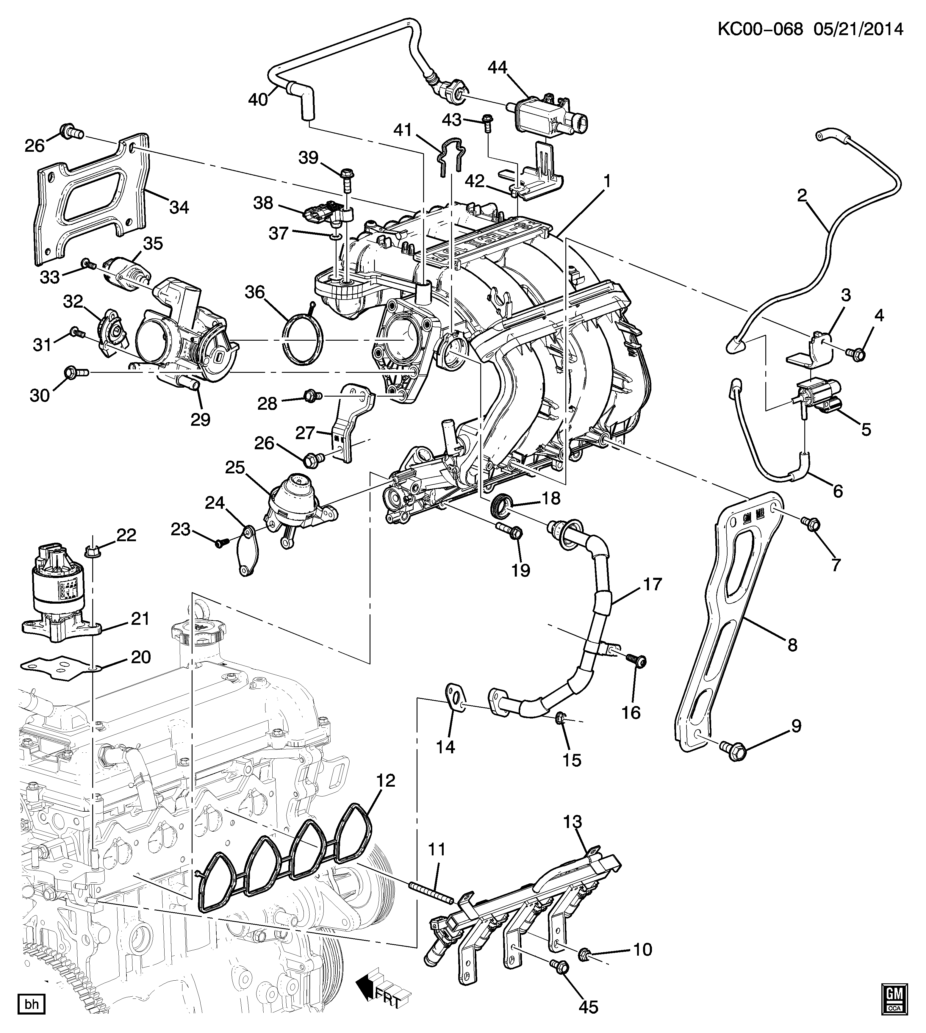 DAEWOO 25 183 477 - Izpl. gāzu recirkulācijas vārsts ps1.lv