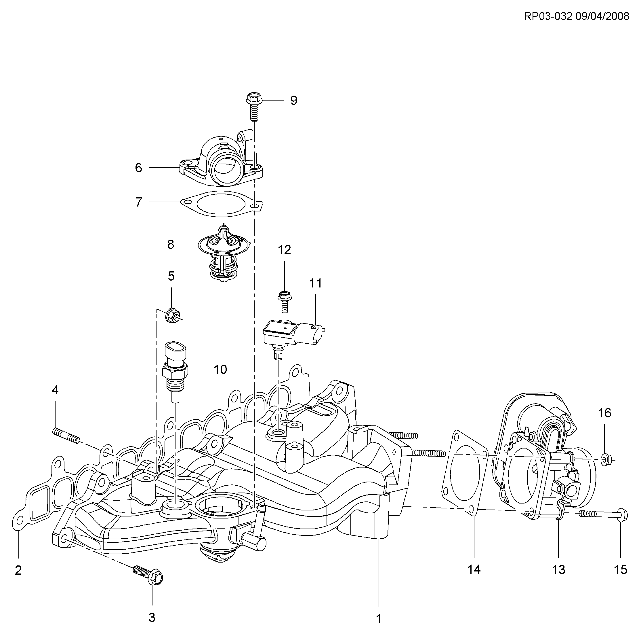 General Motors 96 440 407 - Termostats, Dzesēšanas šķidrums ps1.lv