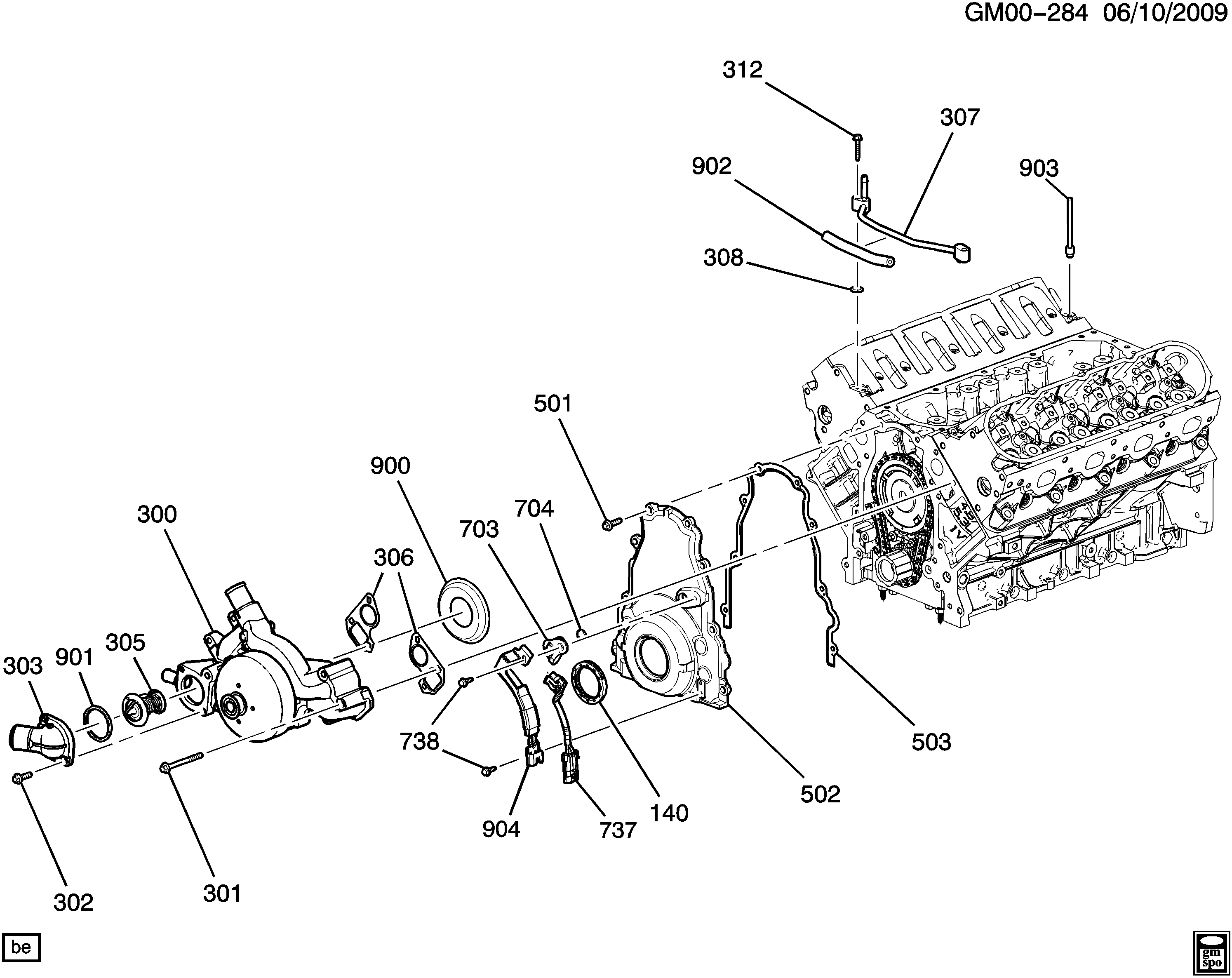 GMC 89018168 - Termostats, Dzesēšanas šķidrums ps1.lv