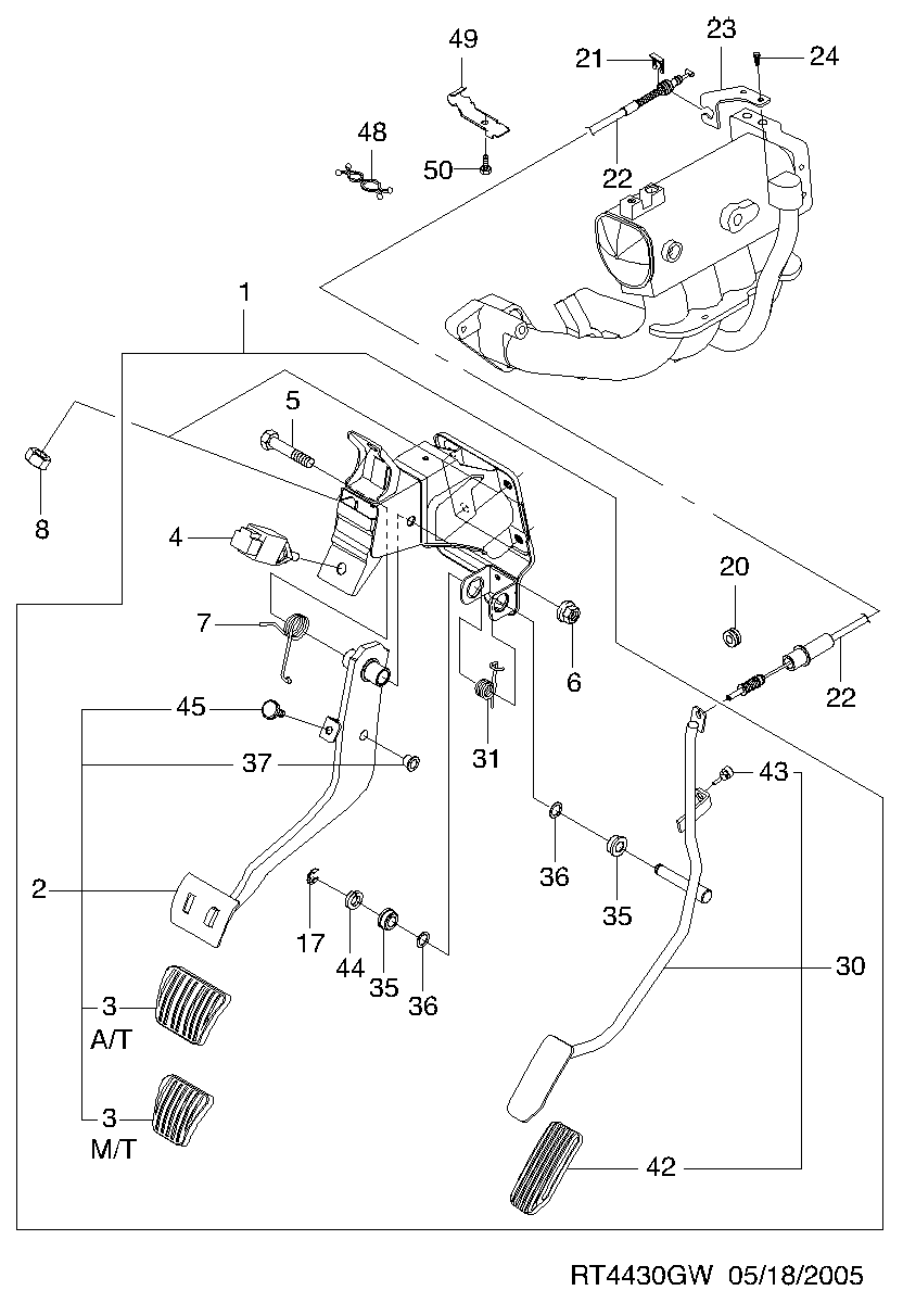 Chrysler 96440925 - Bremžu signāla slēdzis ps1.lv