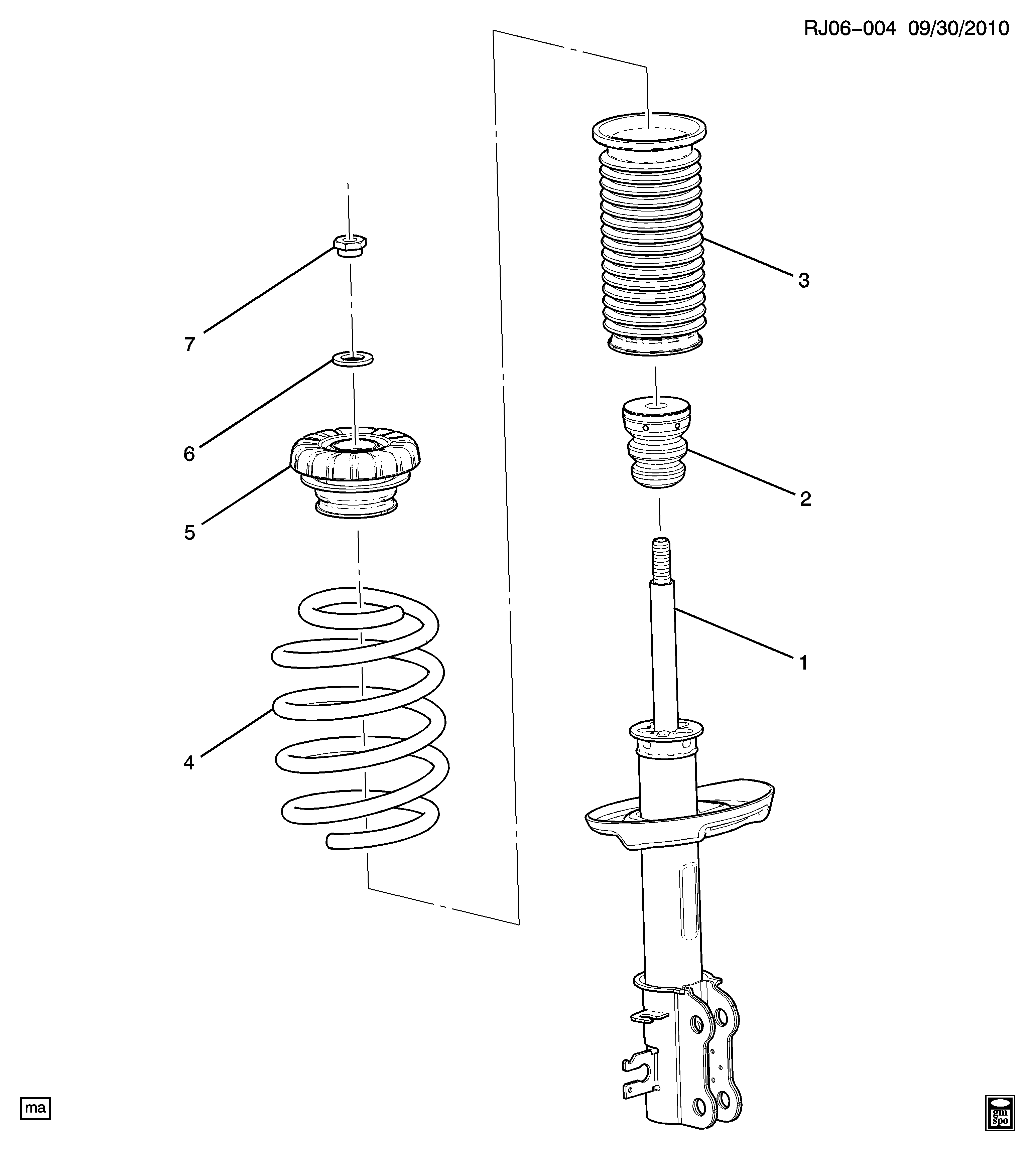 DAEWOO 95226435 - Amortizators ps1.lv