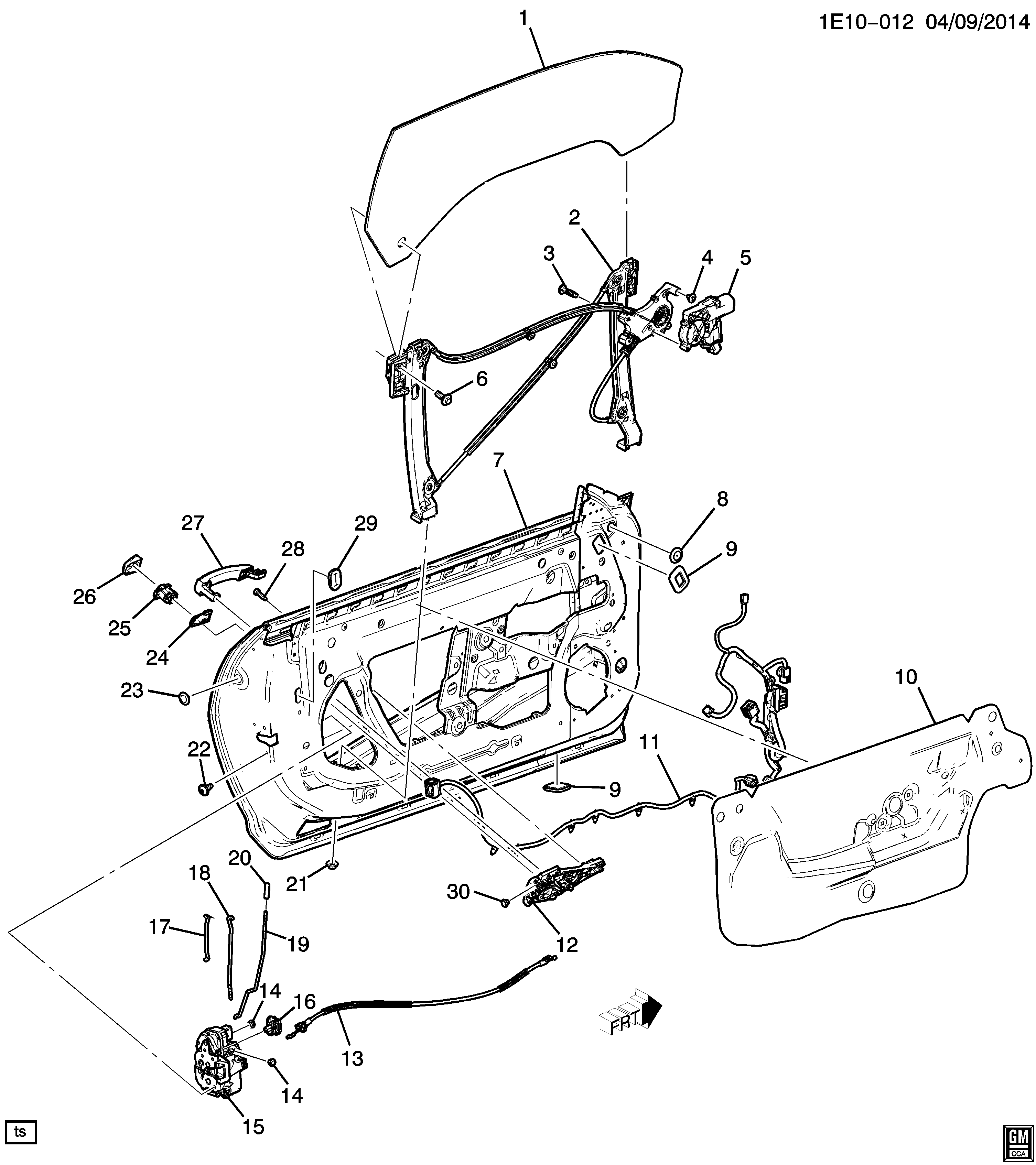 General Motors 13579522 - LATCH,FRT S/D(INCLS 10,27) ps1.lv