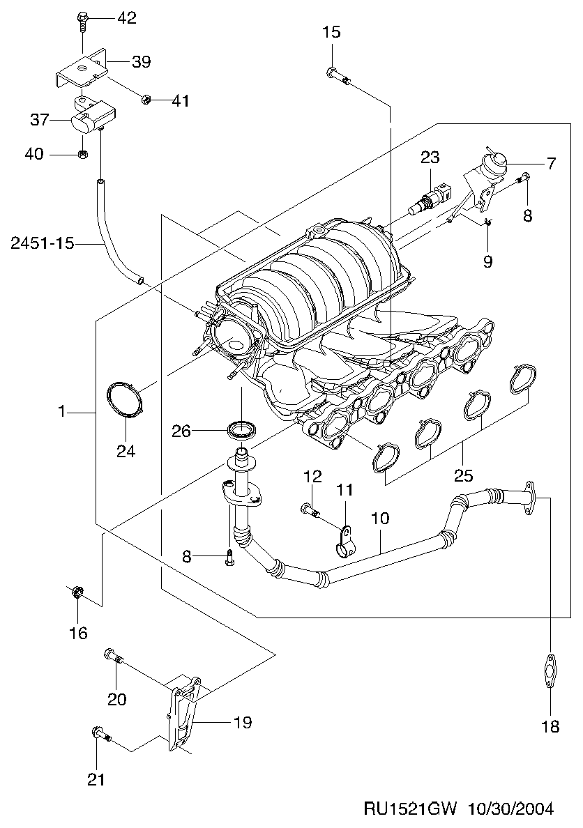 Chevrolet 25184080 - Devējs, Pūtes spiediens ps1.lv