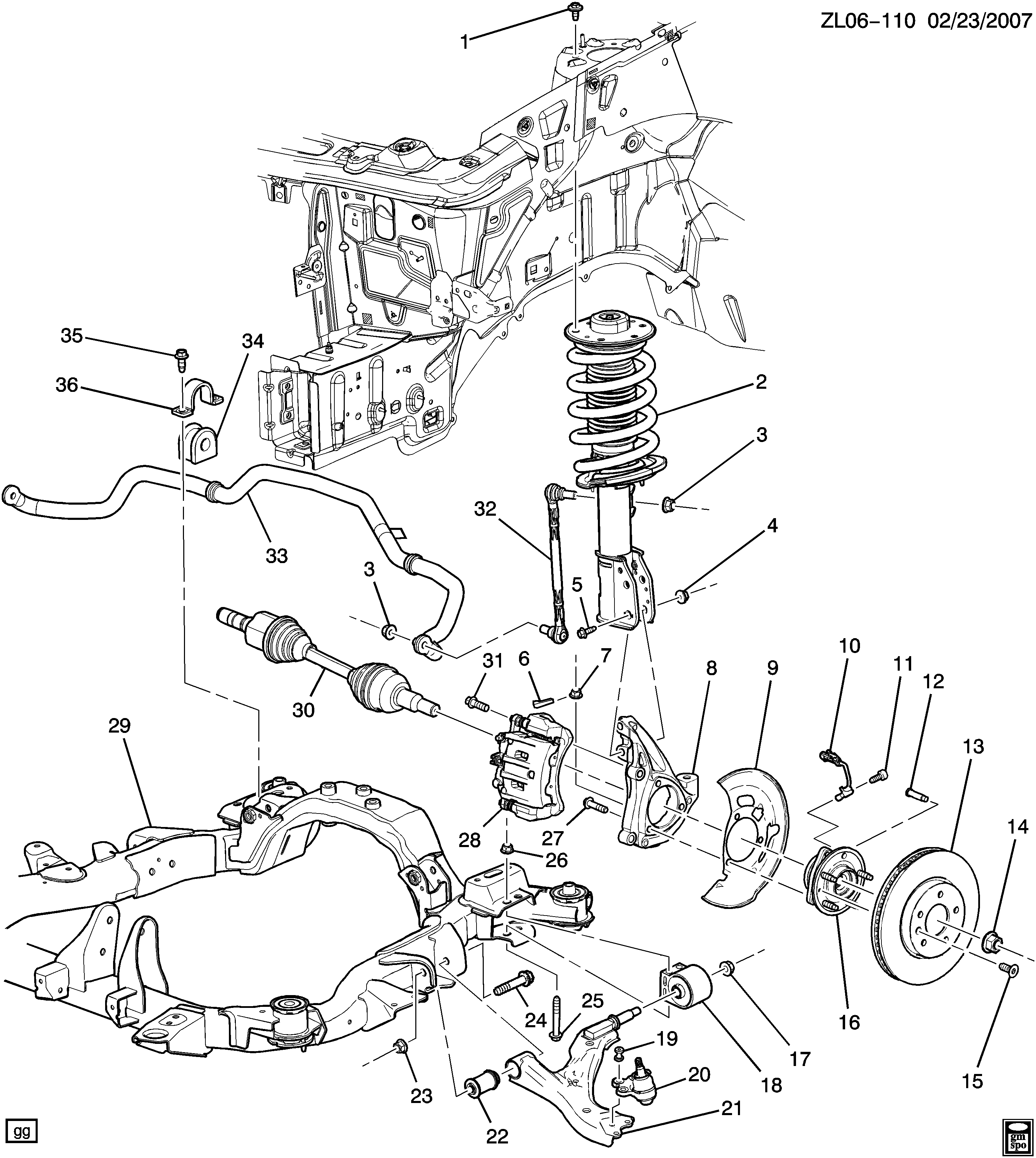 Saturn 20892949 - ROTOR,FRT BRK(ACDelco #177-1061) ps1.lv