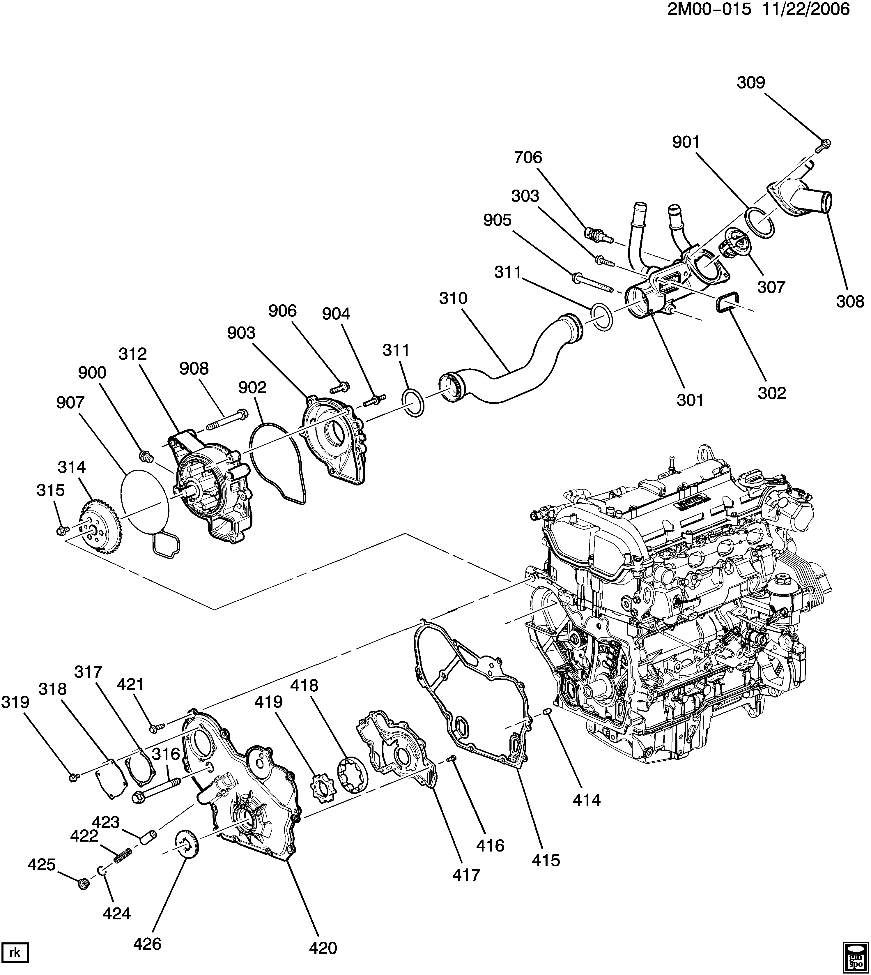 Opel 90537379 - Blīve, Ieplūdes kolektors ps1.lv