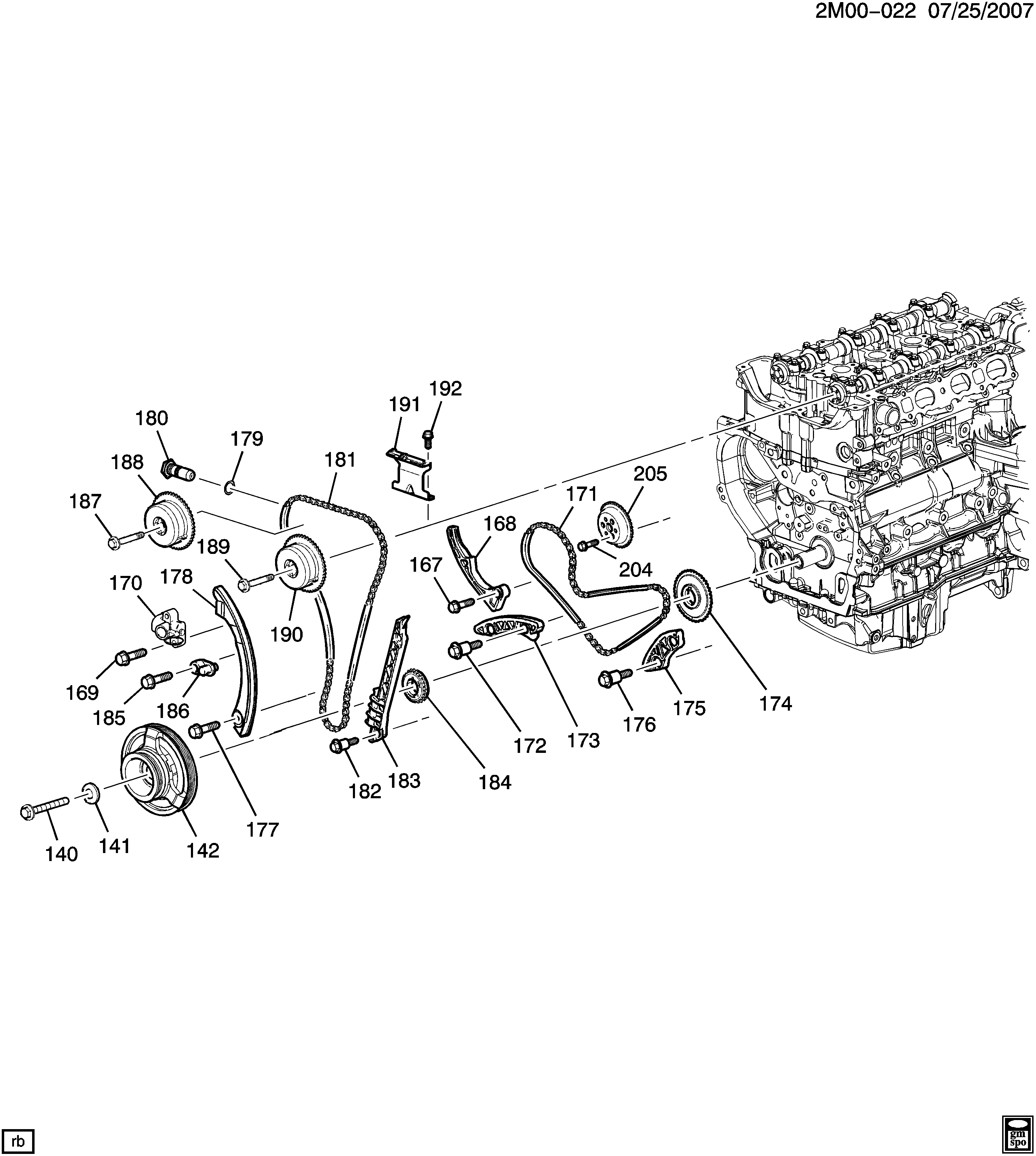 Vauxhall 12642713 - SPROCKET,CR/SHF ps1.lv