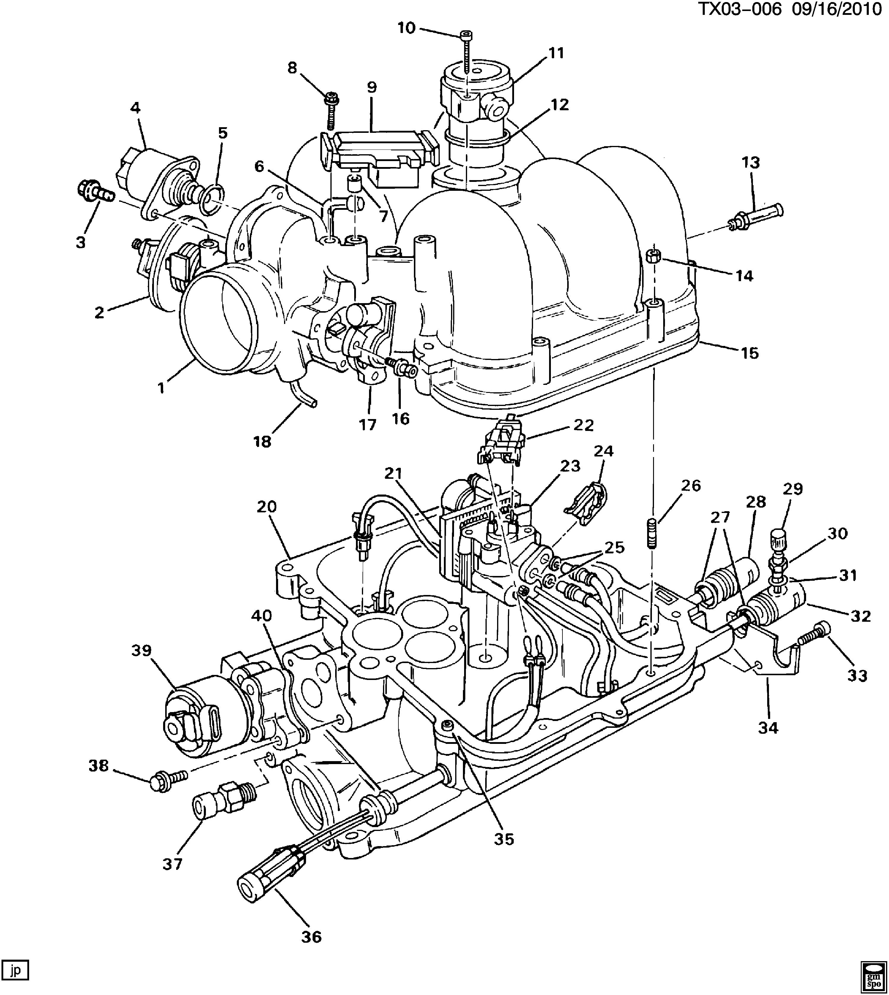 General Motors 17112715 - Devējs, Pūtes spiediens ps1.lv