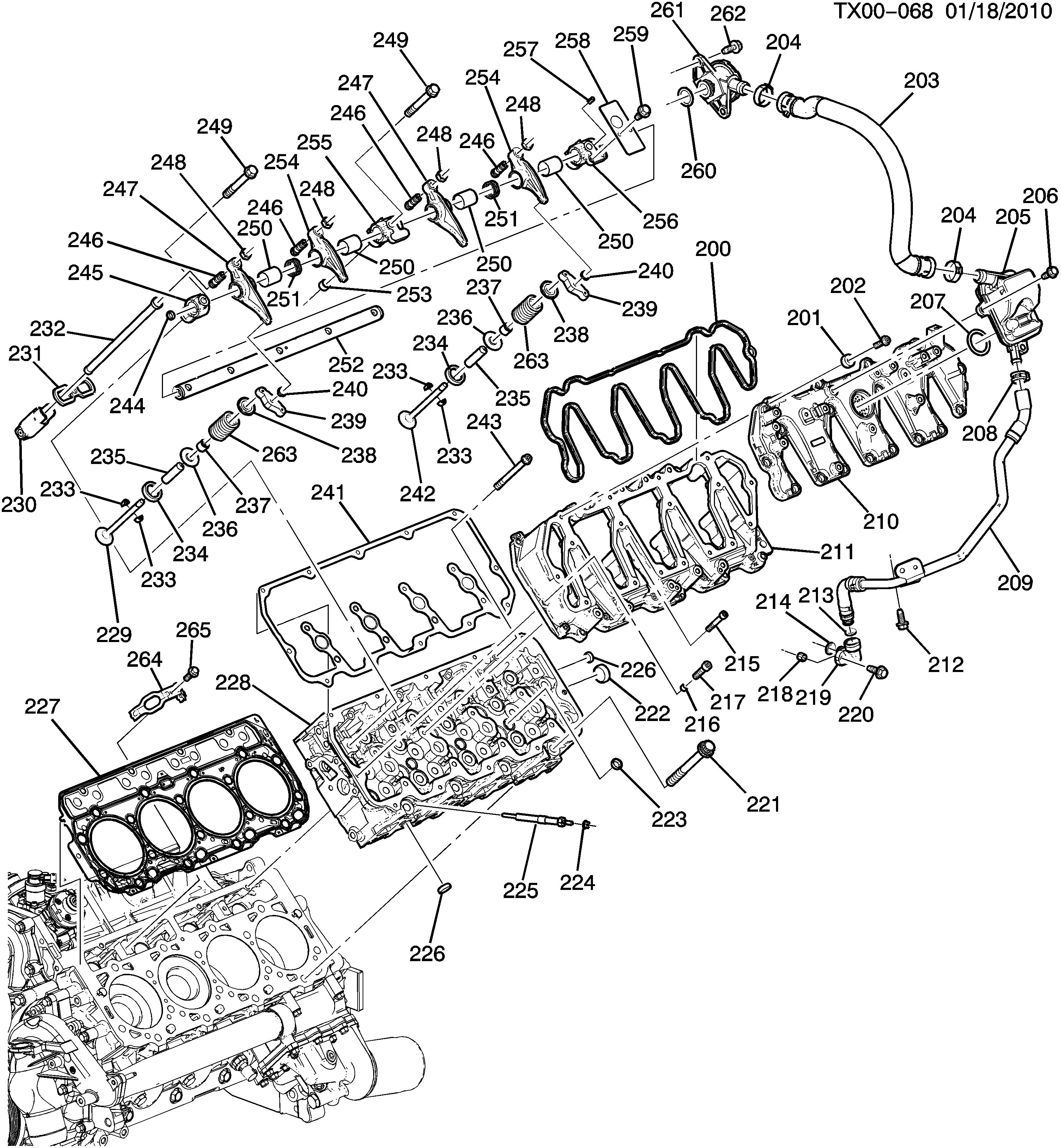 GMC 12637785 - Blīve, Motora bloka galva ps1.lv