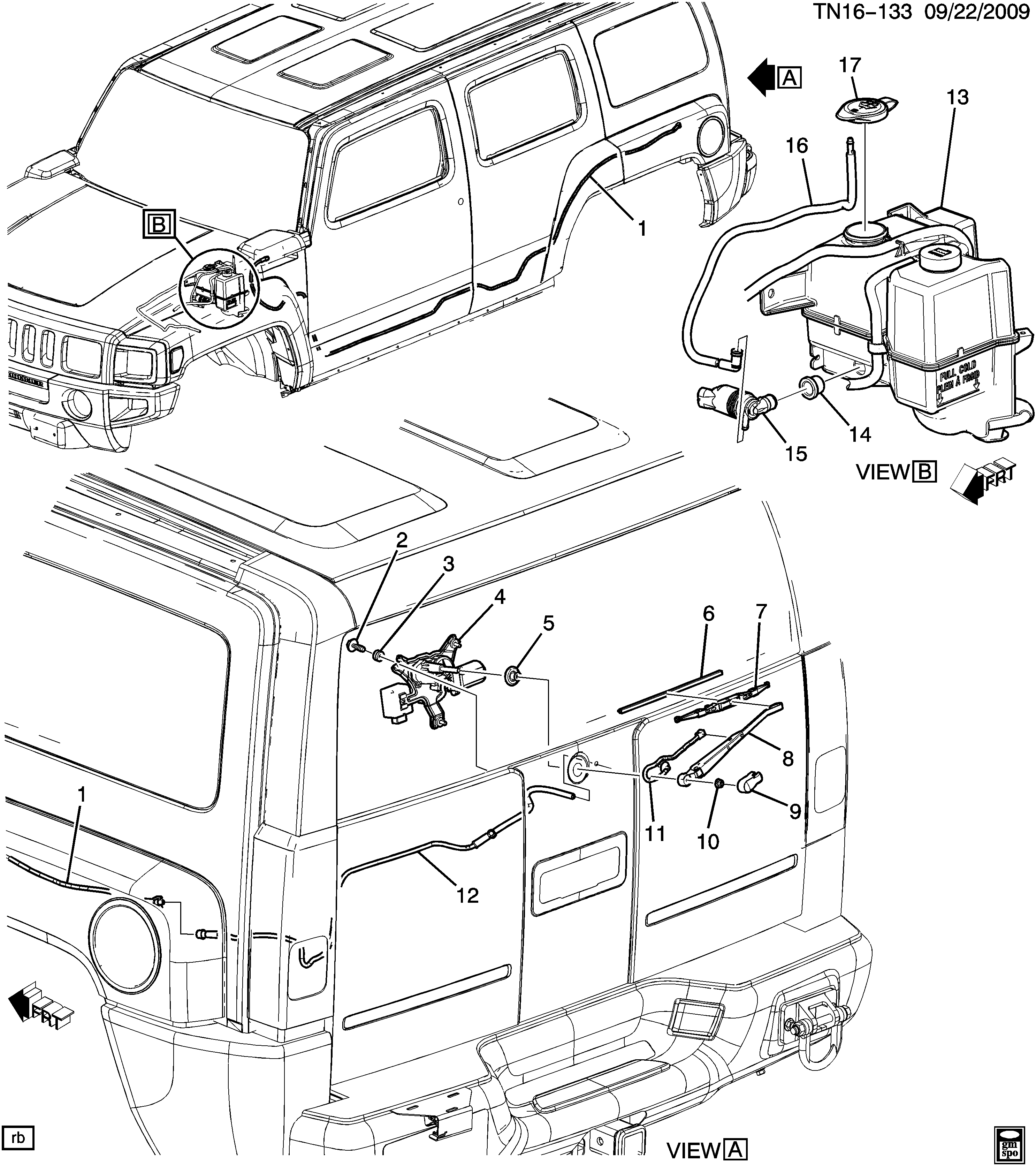 General Motors 10389570 - Stikla tīrītāja slotiņa ps1.lv