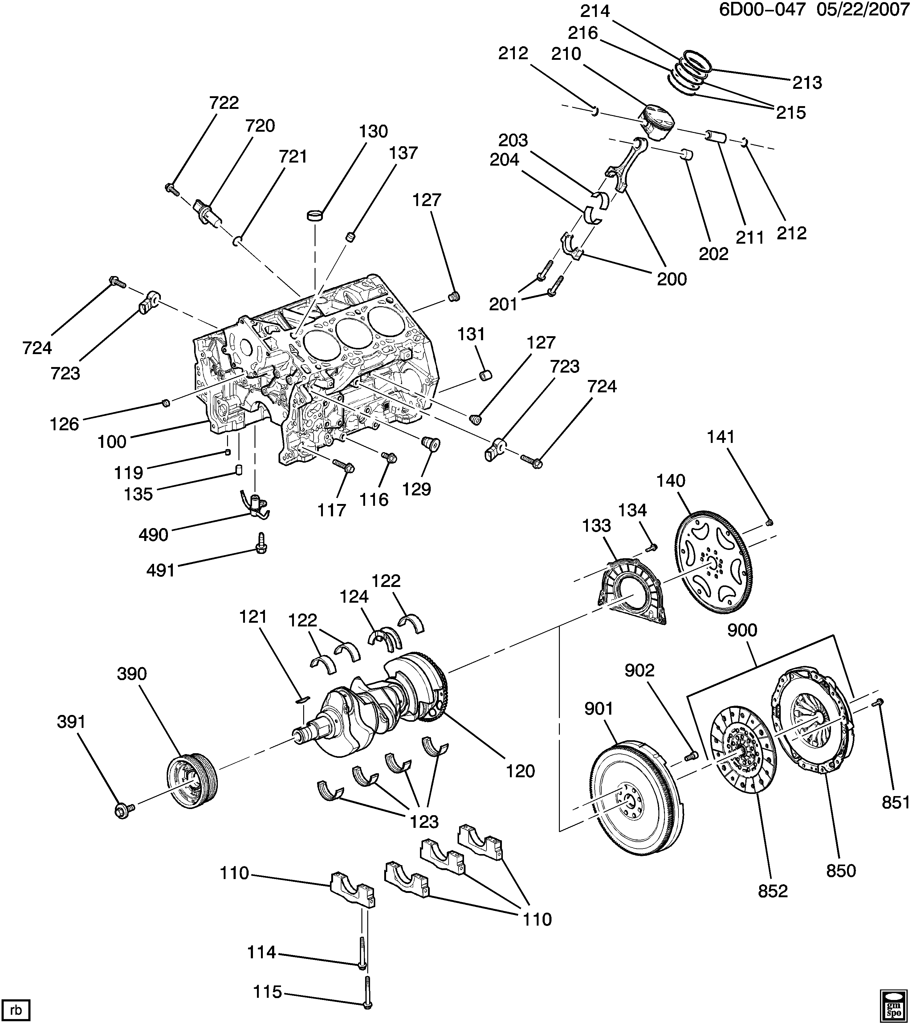 Cadillac 12618603 - Detonācijas devējs ps1.lv