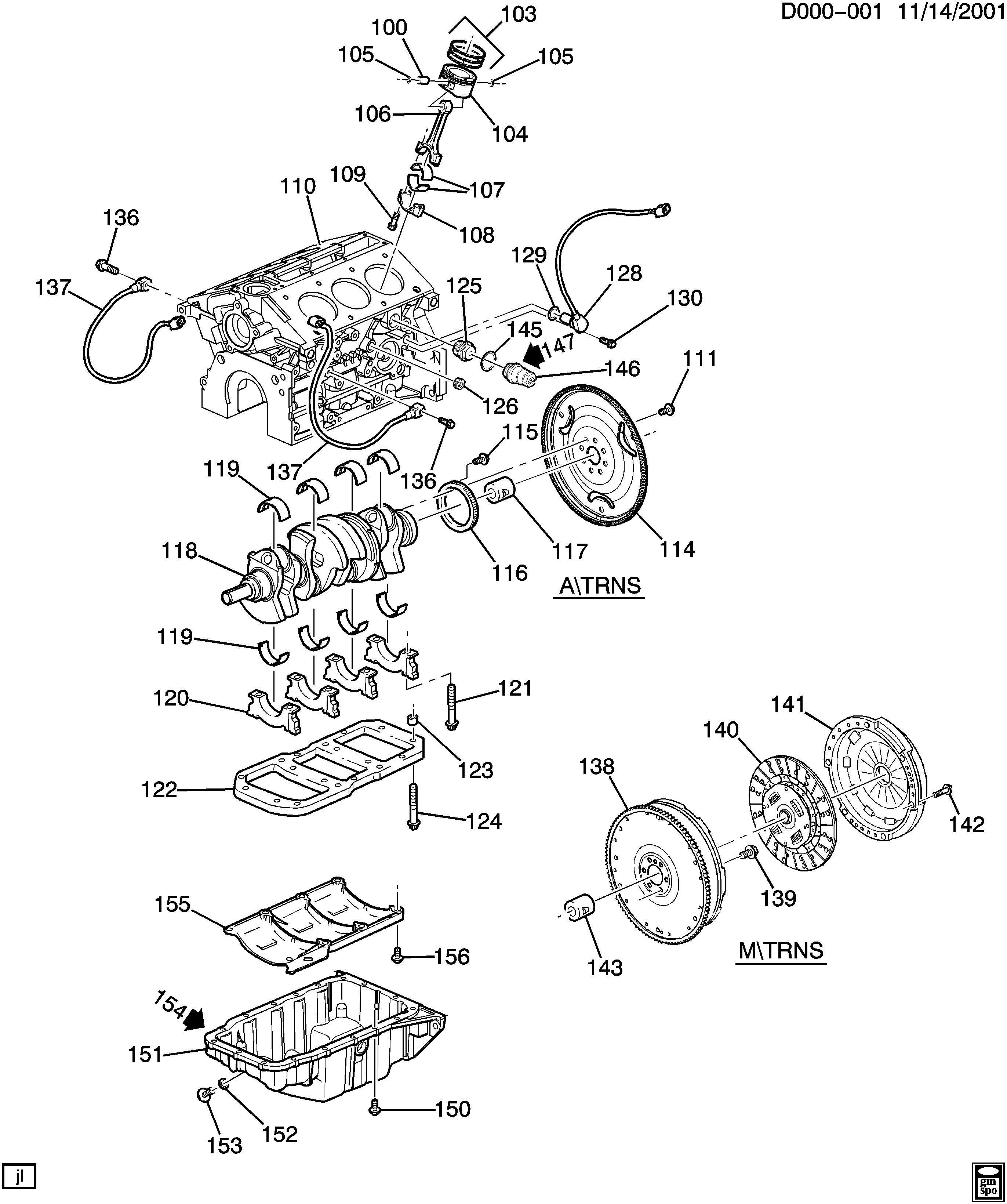 Cadillac 90530434 - Detonācijas devējs ps1.lv