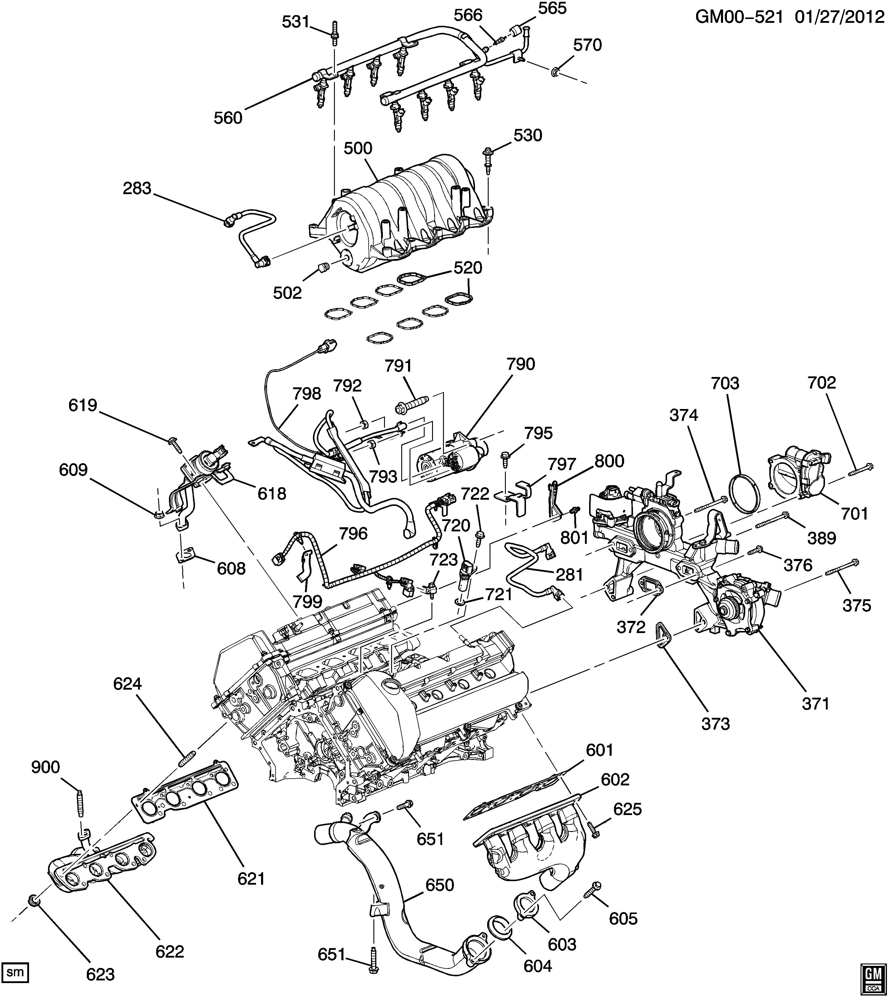 General Motors 11515742 - Uzgrieznis ps1.lv