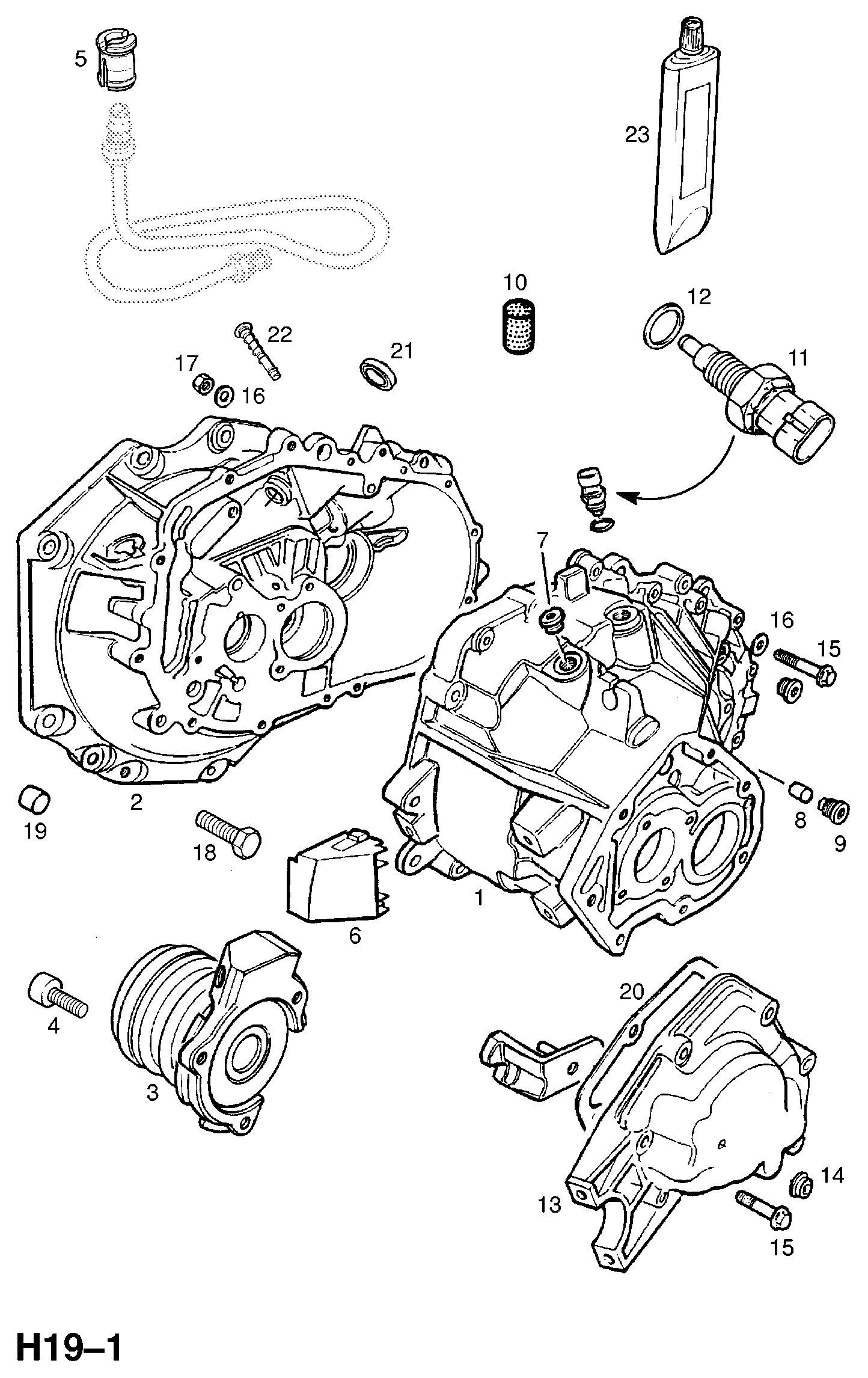 Vauxhall 6 79 342 - Centrālais izslēdzējmehānisms, Sajūgs ps1.lv