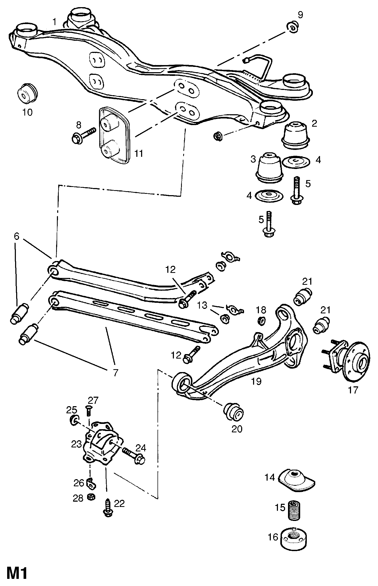 SAAB 1604301 - Riteņa rumbas gultņa komplekts ps1.lv