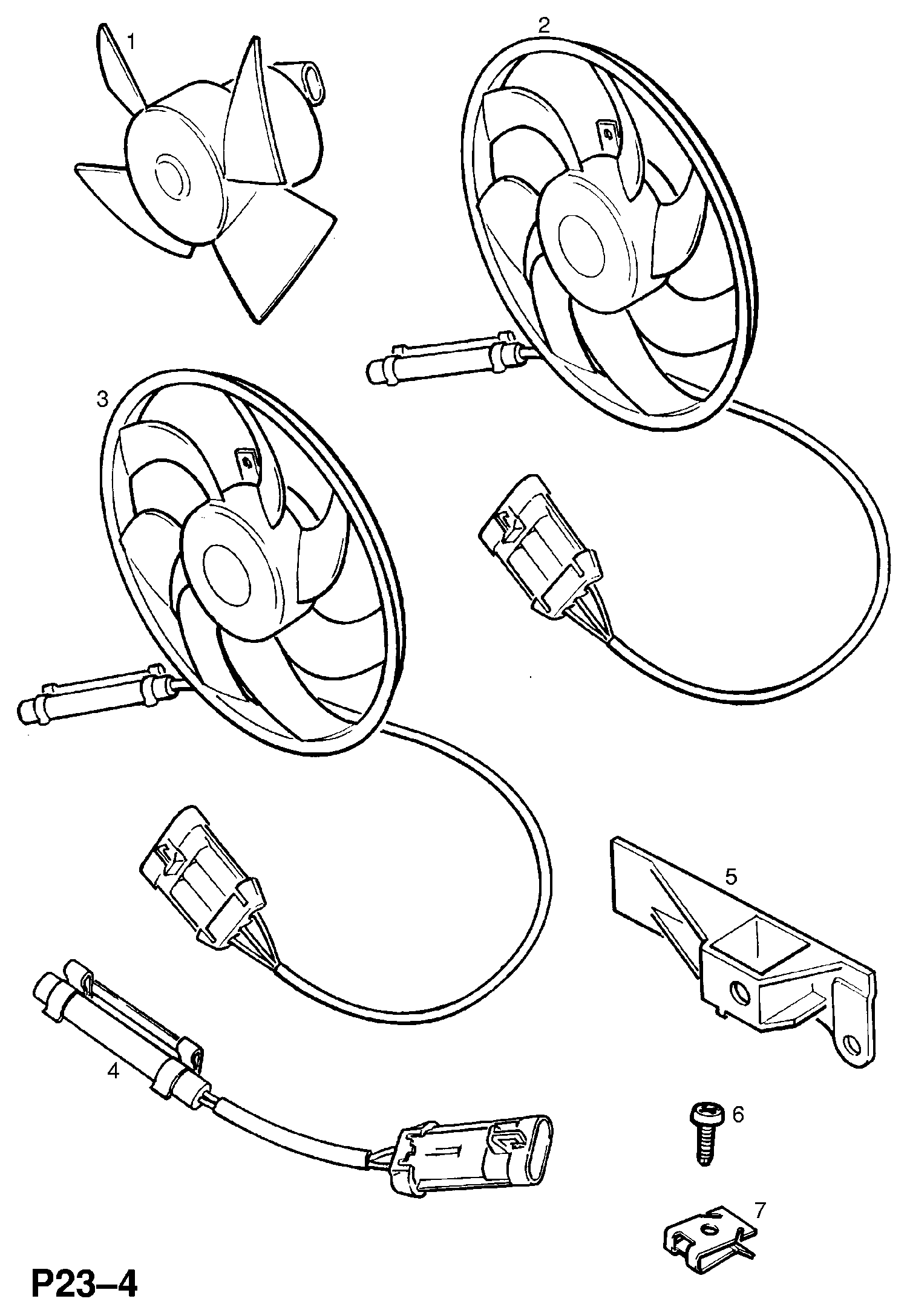 Opel 1341264 - Ventilators, Motora dzesēšanas sistēma ps1.lv