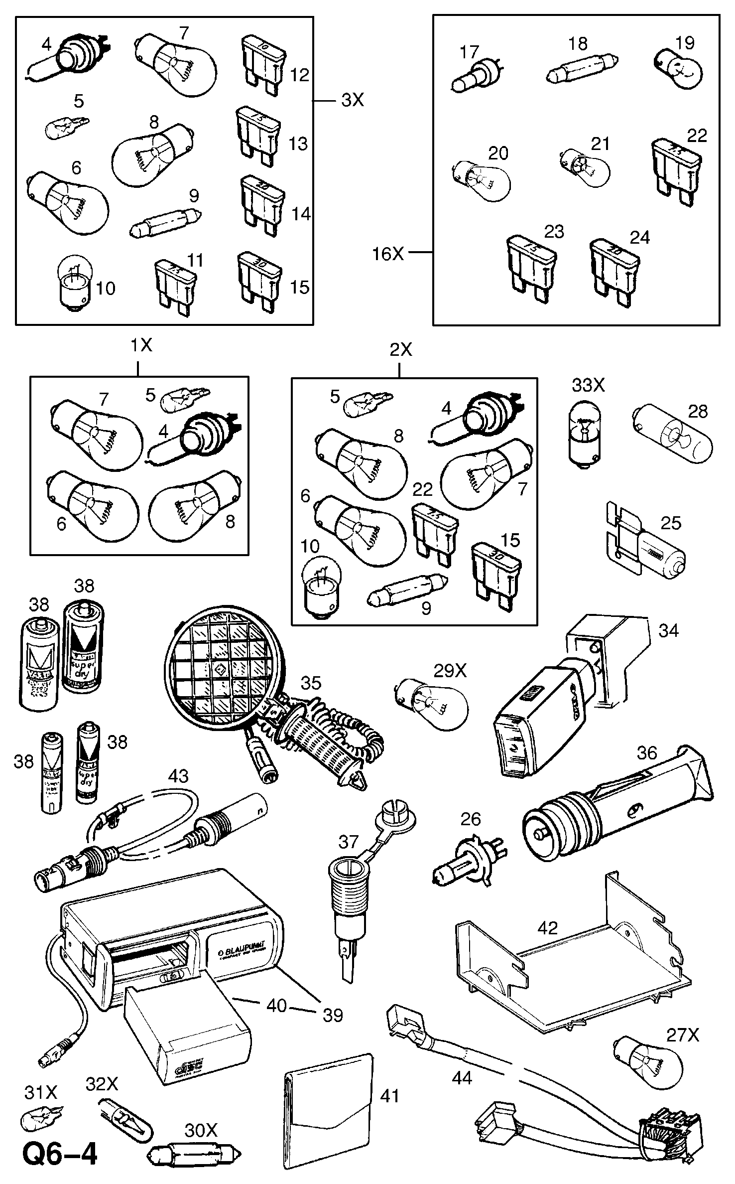 Opel 20 98 255 - Kvēlspuldze, Instrumentu paneļa apgaismojums ps1.lv