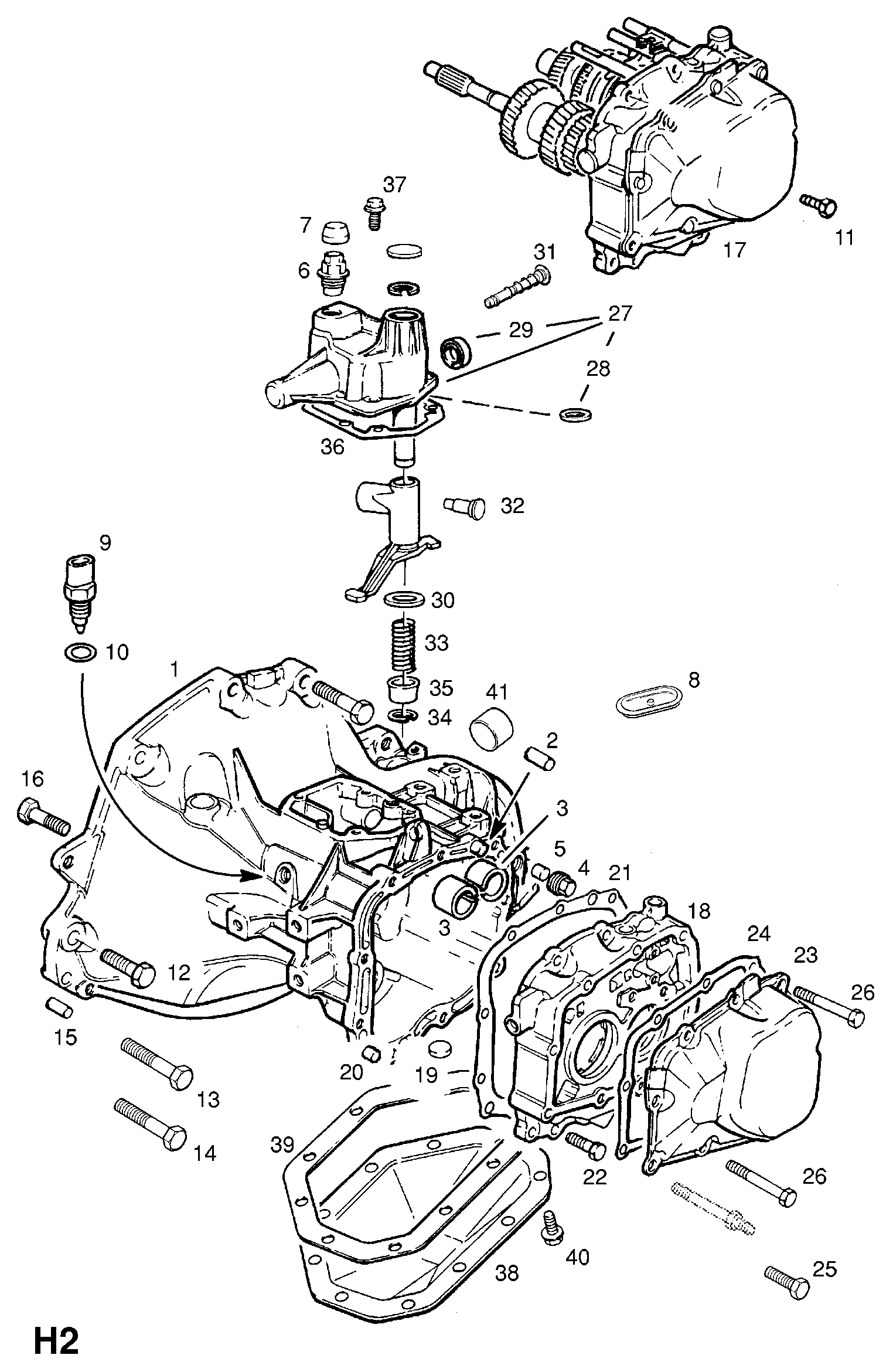 General Motors 1239271 - Slēdzis, Atpakaļgaitas signāla lukturis ps1.lv