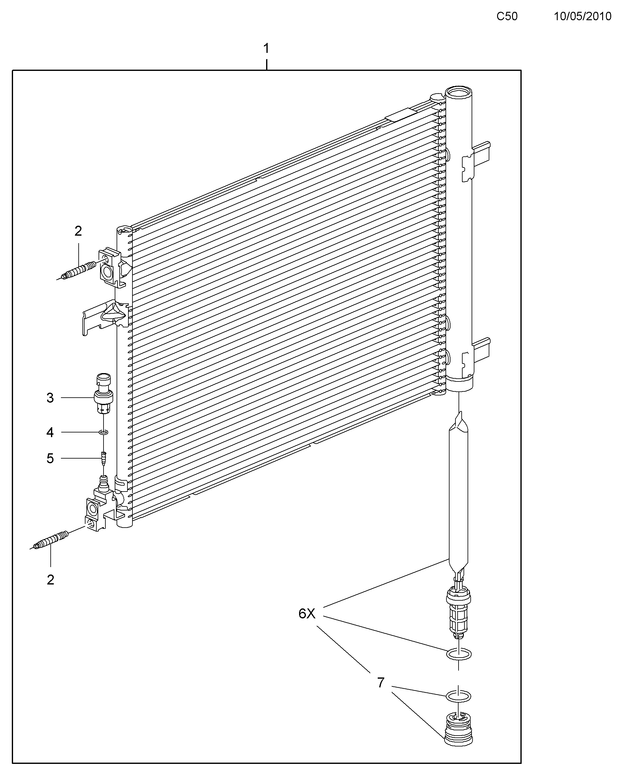 GEO 1850220 - Kondensators, Gaisa kond. sistēma ps1.lv