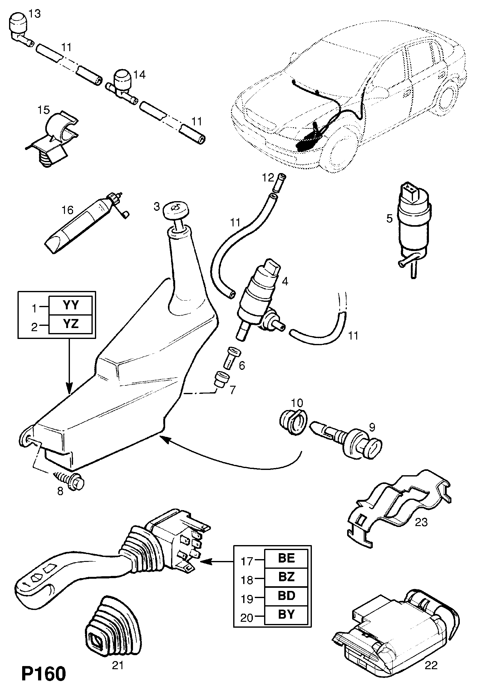 FORD 14 50 604 - Bīdītājs ps1.lv