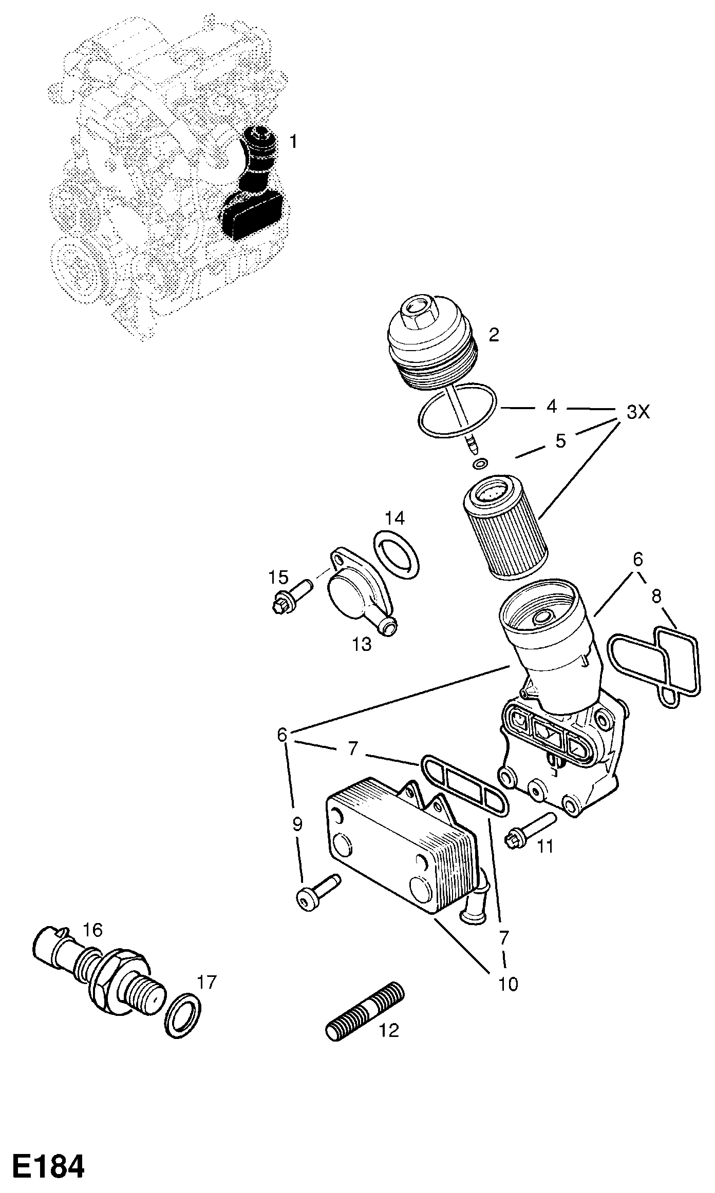 Opel 56 50 318 - Eļļas filtrs ps1.lv