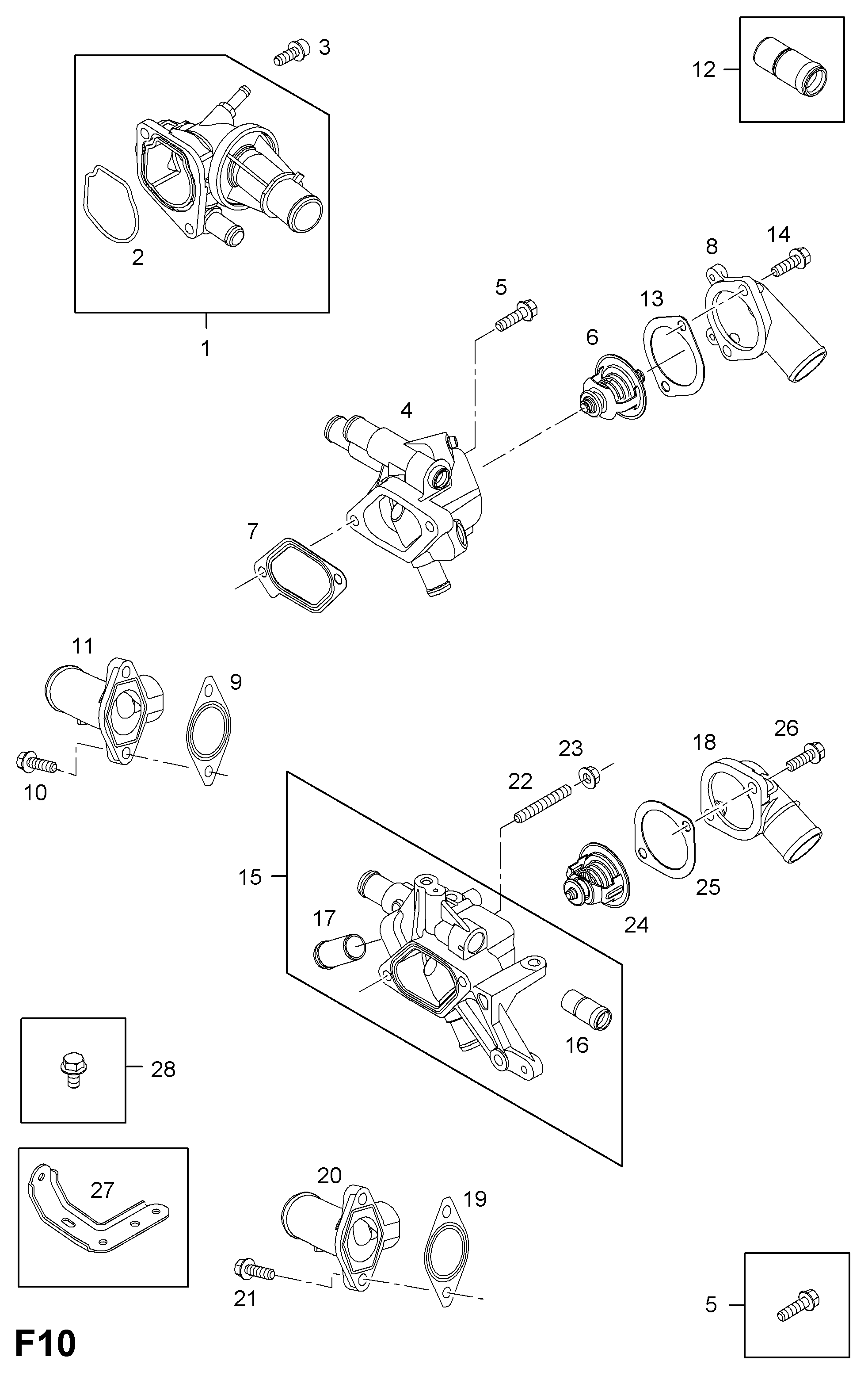 General Motors 6338022 - Termostats, Dzesēšanas šķidrums ps1.lv