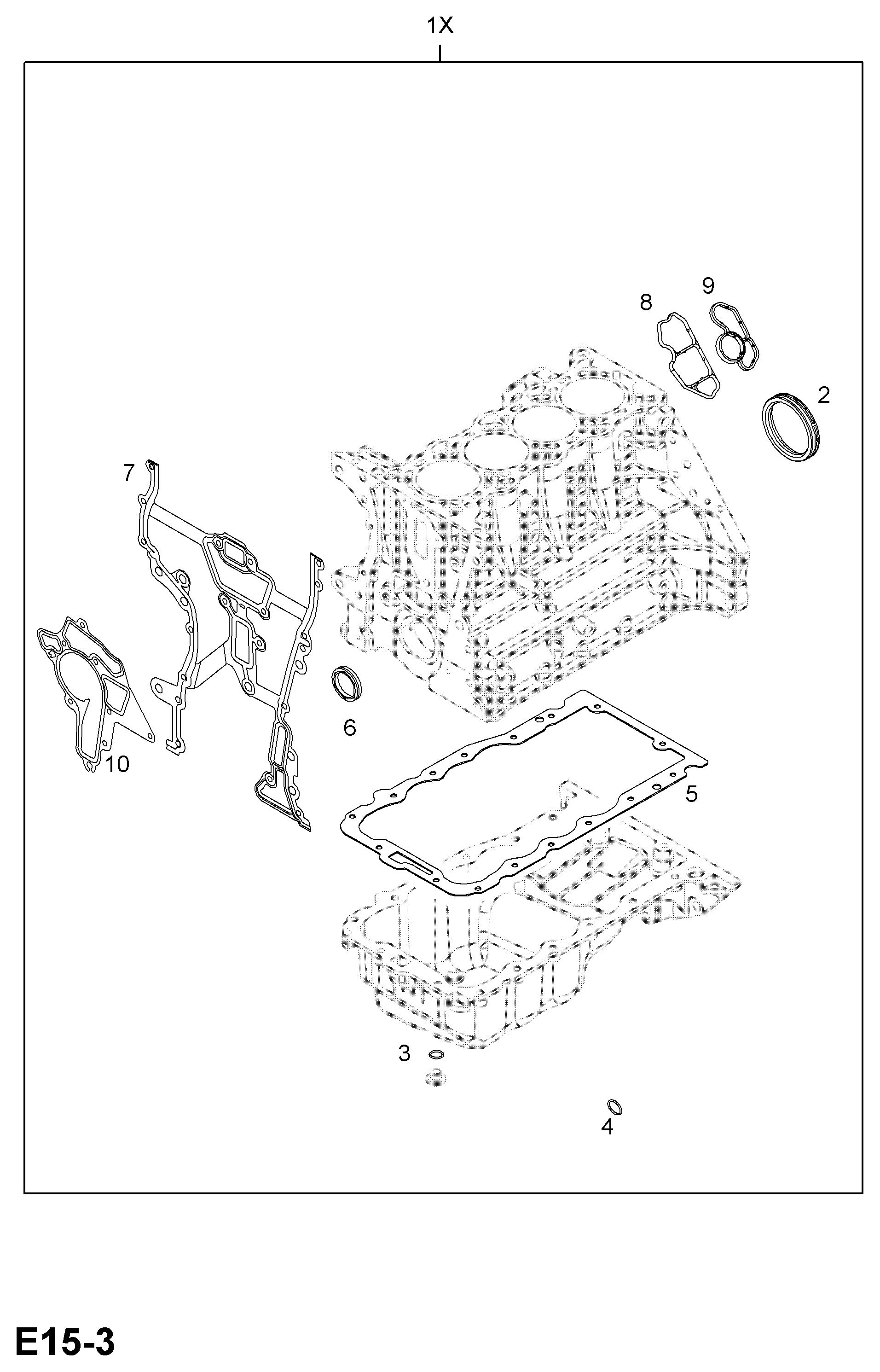 Opel 13 34 637 - Blīve, Ūdenssūknis ps1.lv