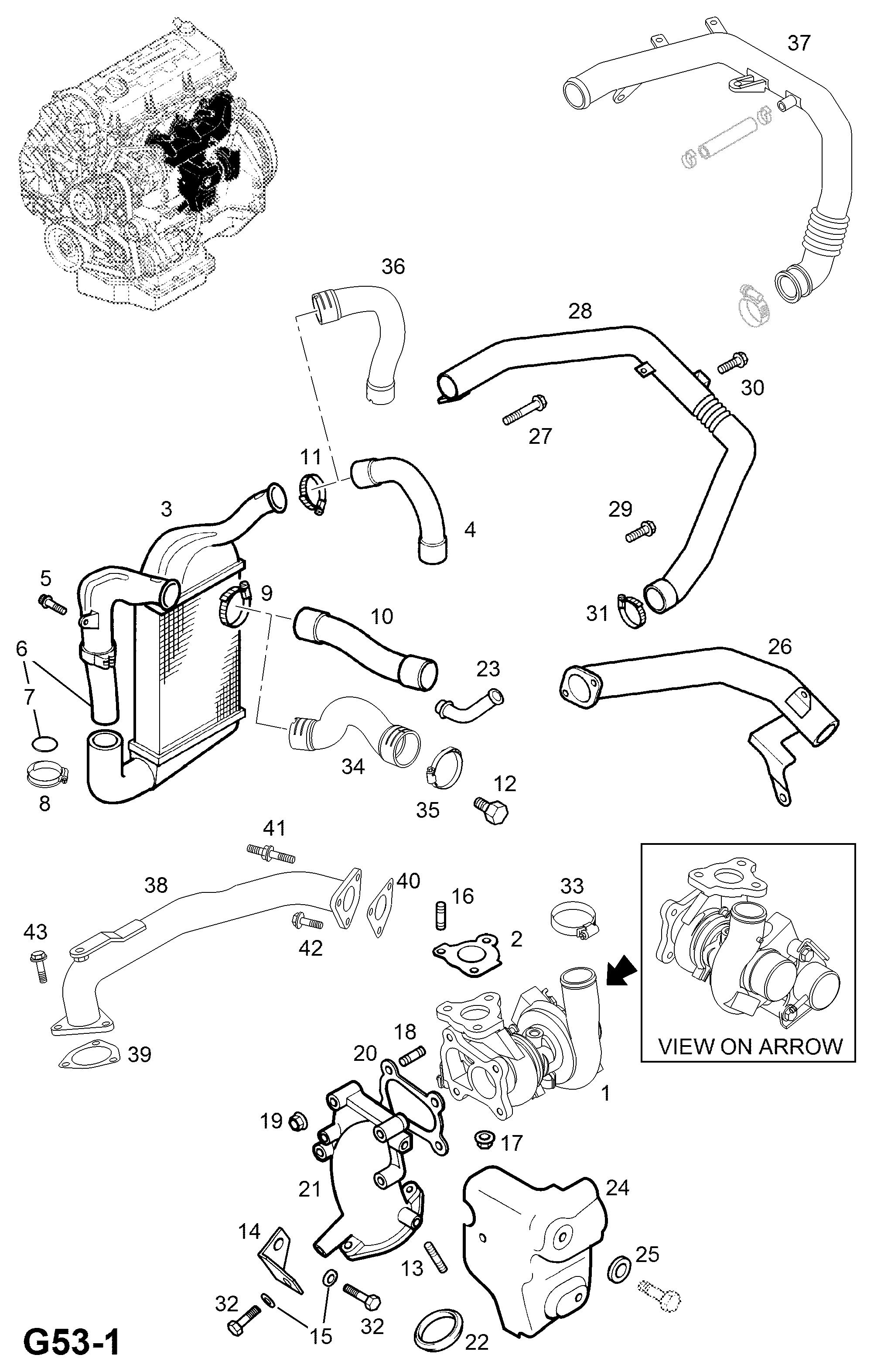 FORD 1302601 - Bremžu šļūtene ps1.lv