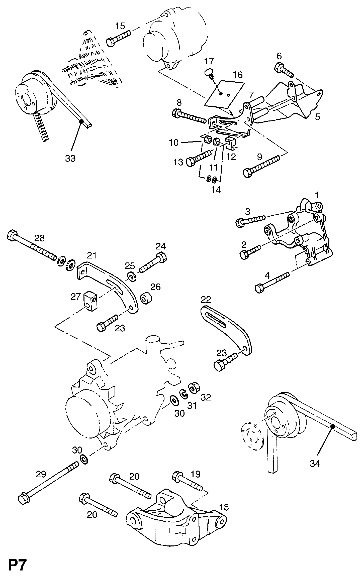 Vauxhall 1340604 - Ķīļsiksna ps1.lv