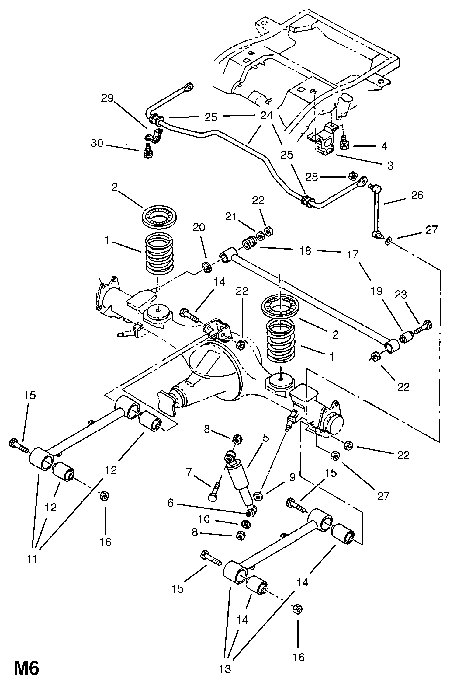 Vauxhall 436085 - Amortizators ps1.lv