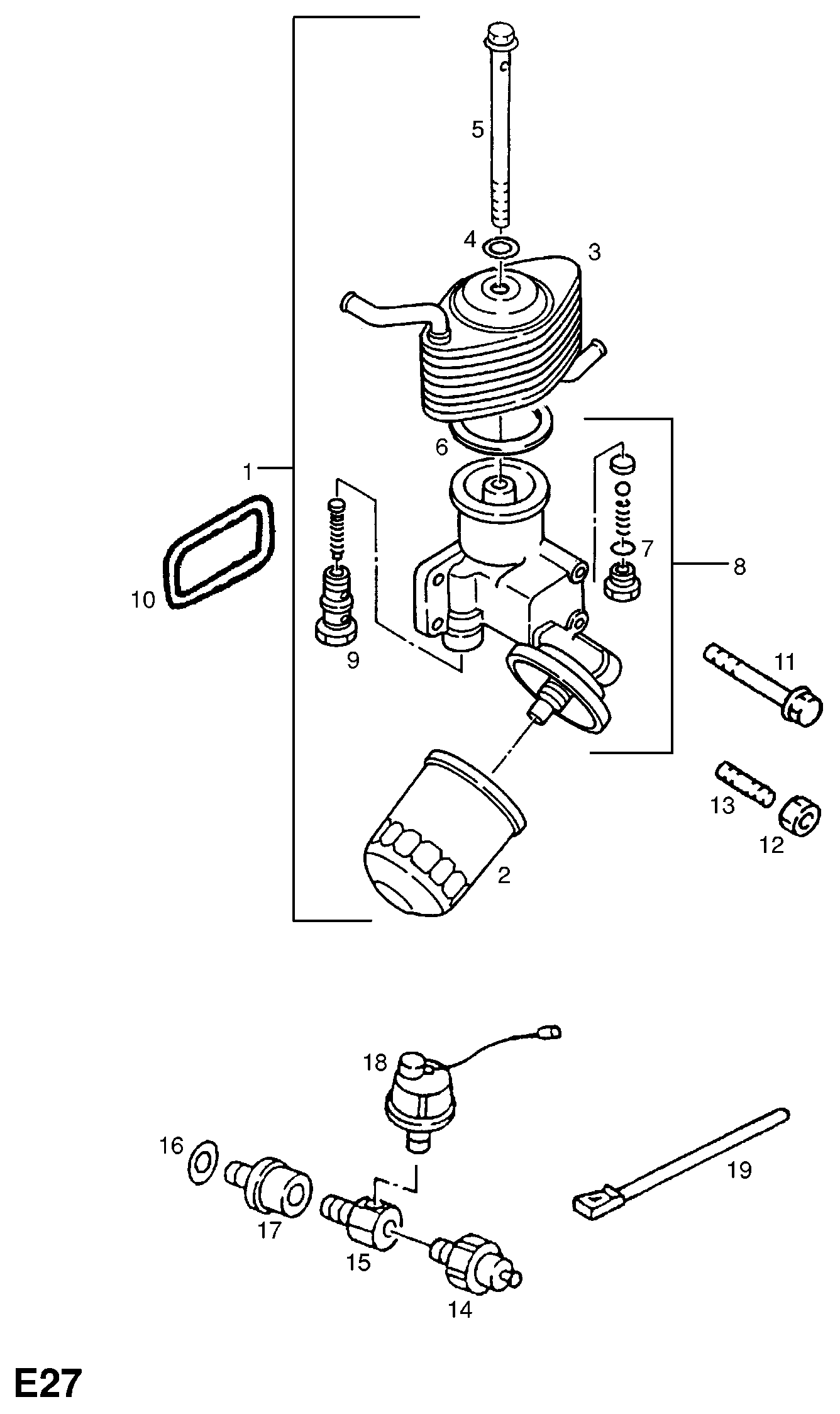 ATE-CN 650390 - ELEMENT, OIL FILTER (NLS.- USE 94360427    6 50 391) ps1.lv