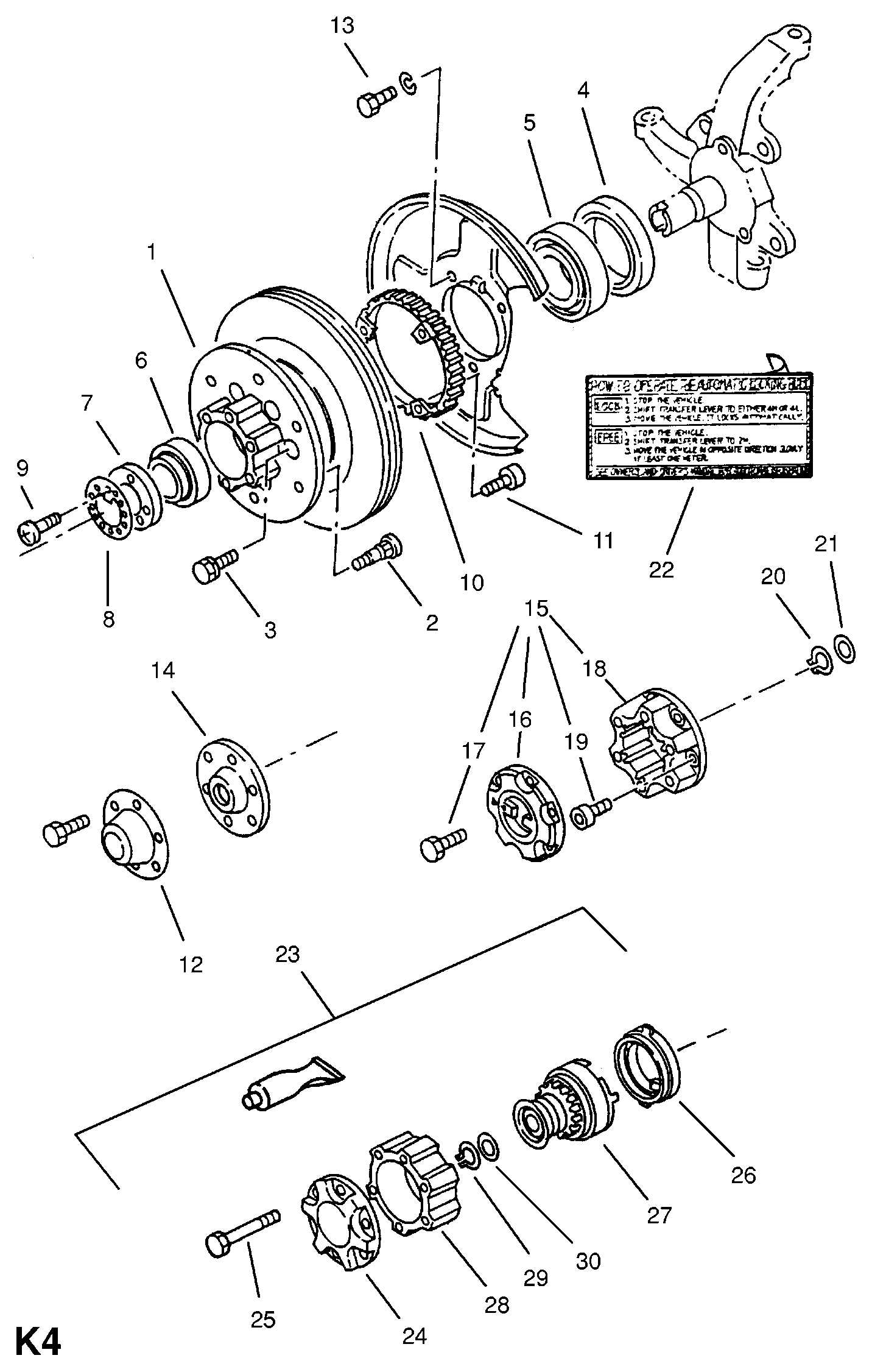 ISUZU 328411 - Riteņa rumbas gultņa komplekts ps1.lv