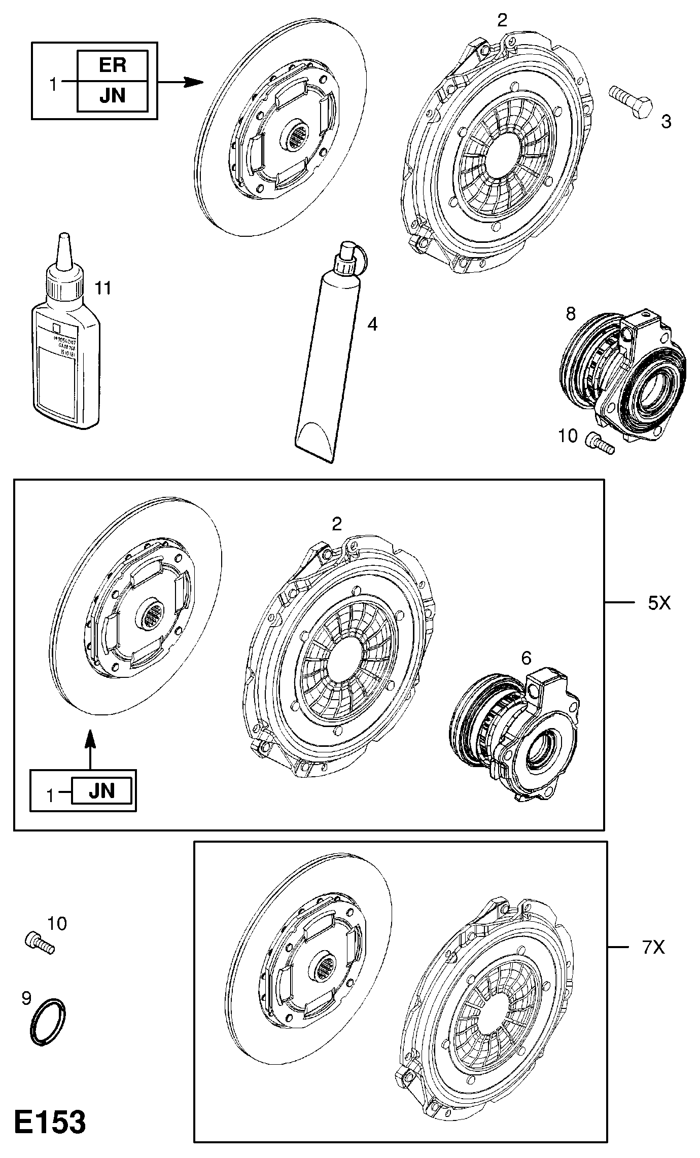 Opel 6 66 107 - Sajūga piespiedējdisks ps1.lv