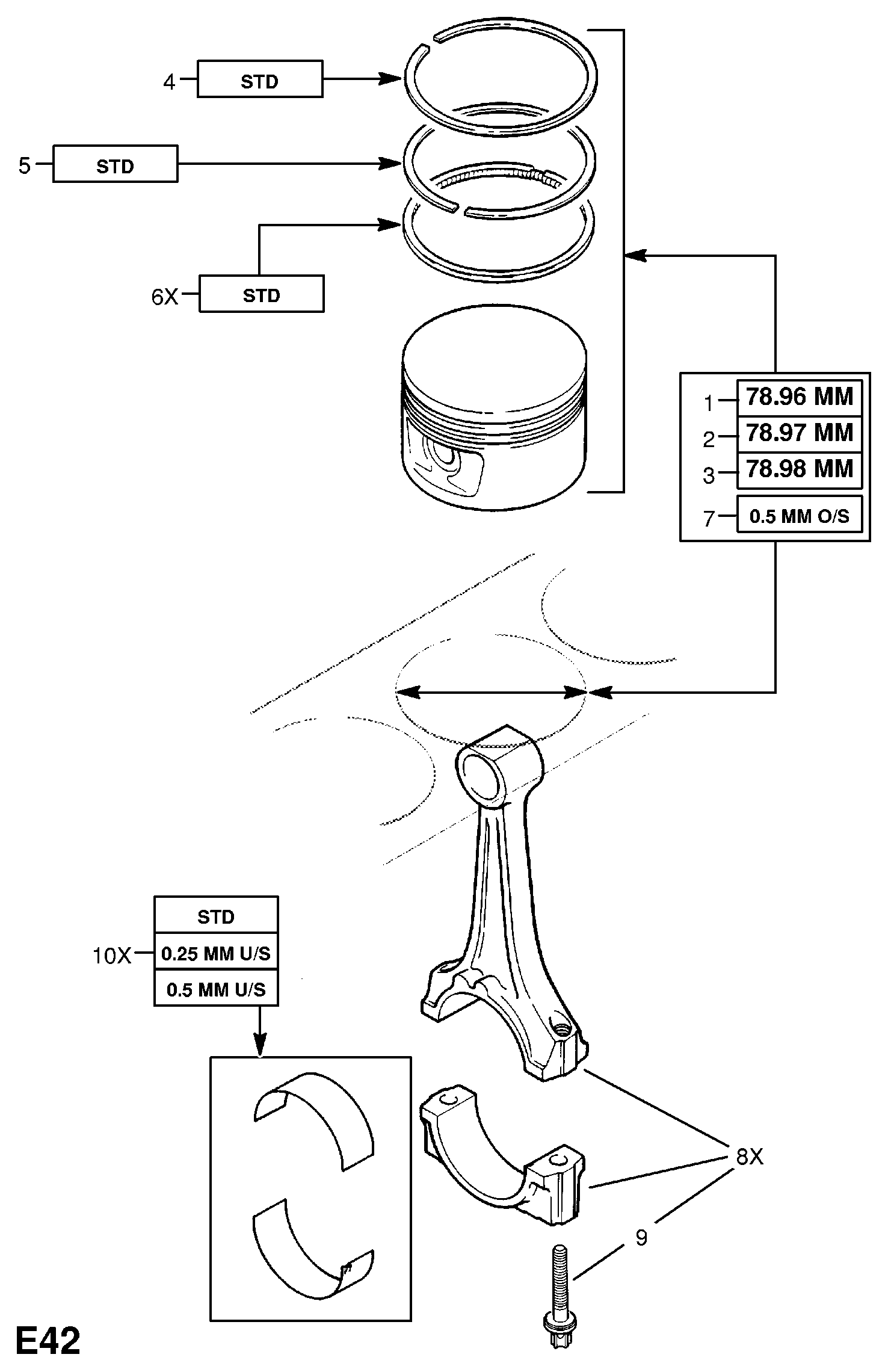 DAF 624234 - Bremžu loku komplekts ps1.lv