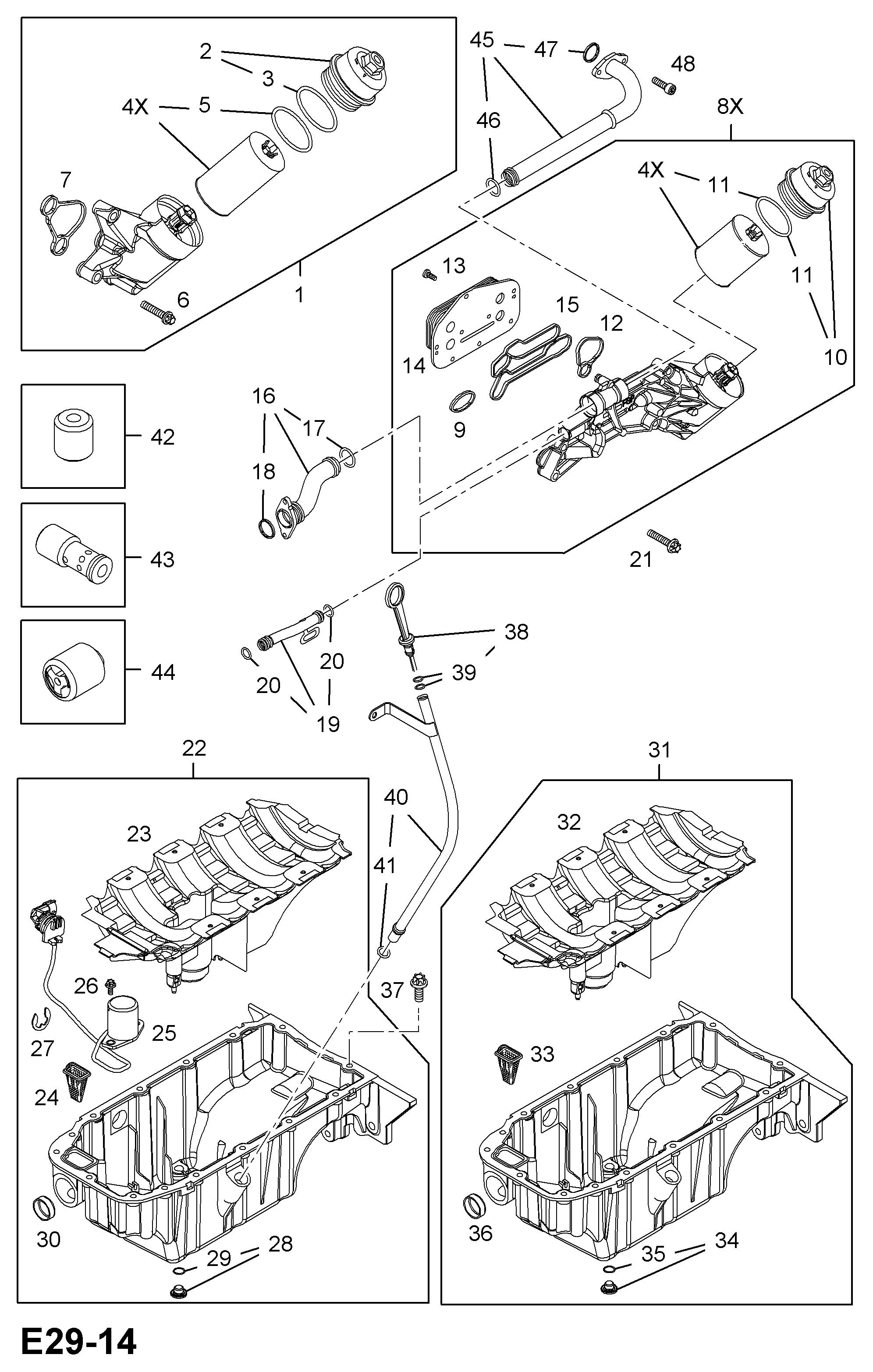 SAAB 5650833 - Eļļas radiators, Motoreļļa ps1.lv