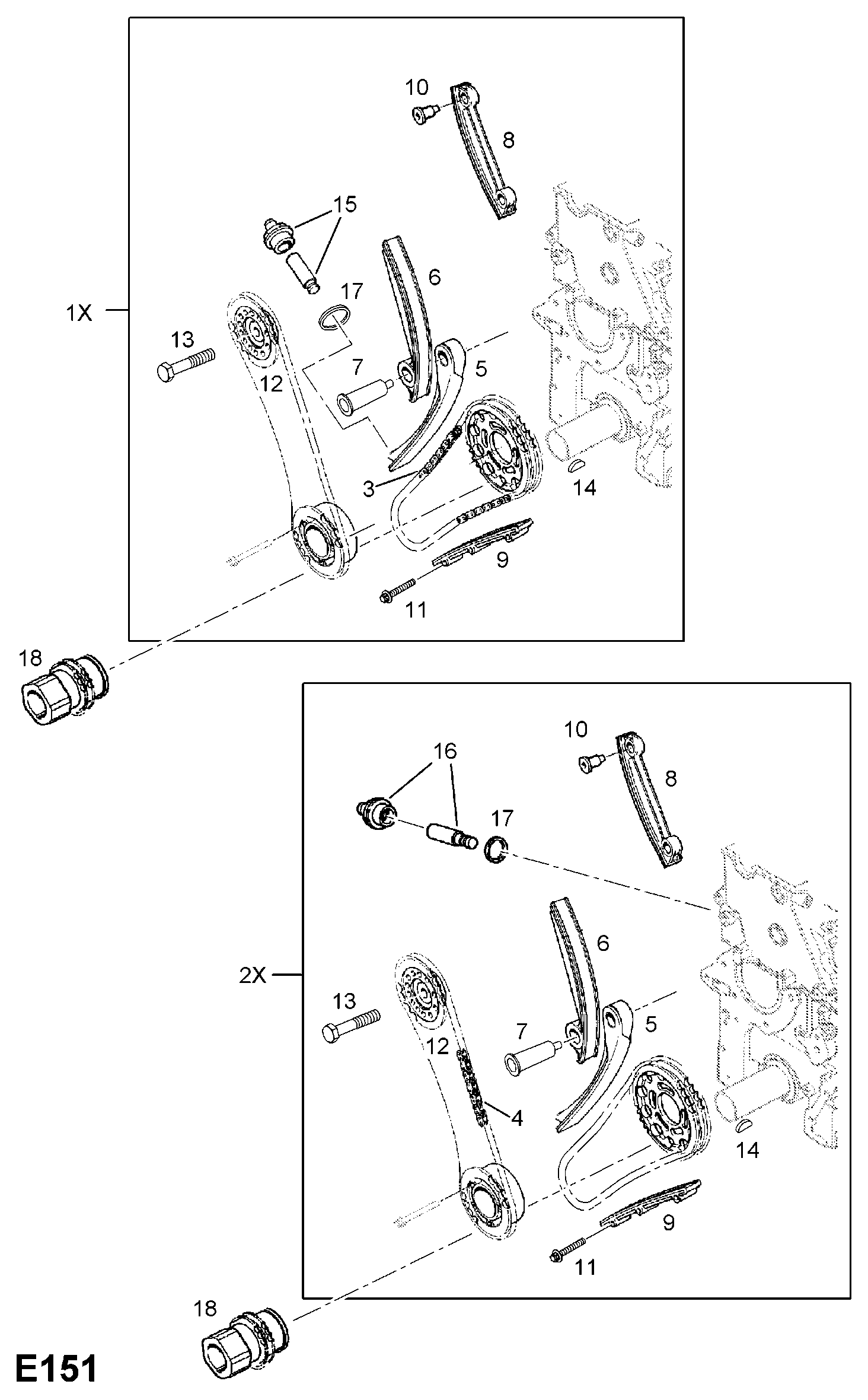 Opel 6 36 392 - Spriegotājs, Piedziņas ķēde ps1.lv