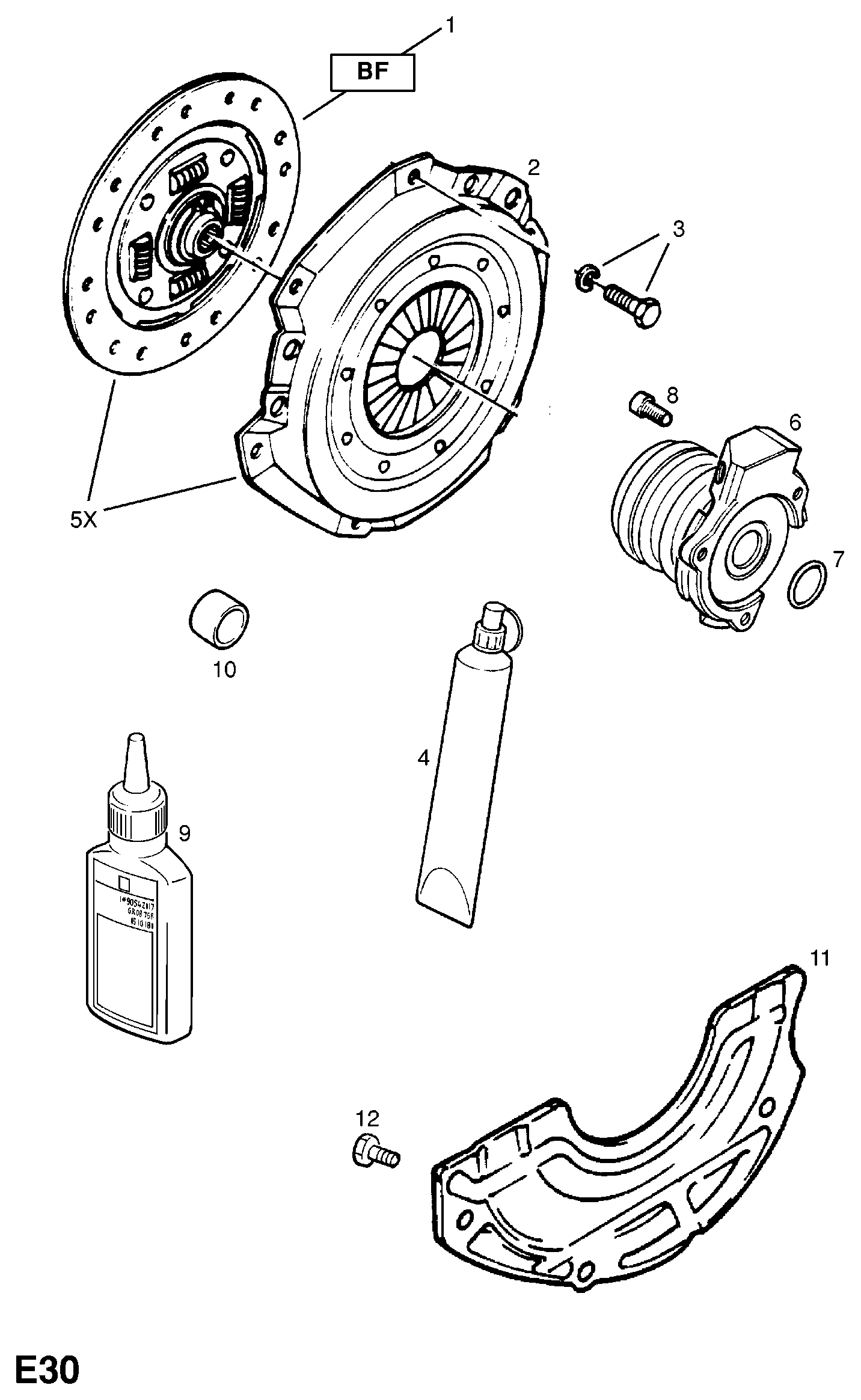 Plymouth 679344 - Centrālais izslēdzējmehānisms, Sajūgs ps1.lv