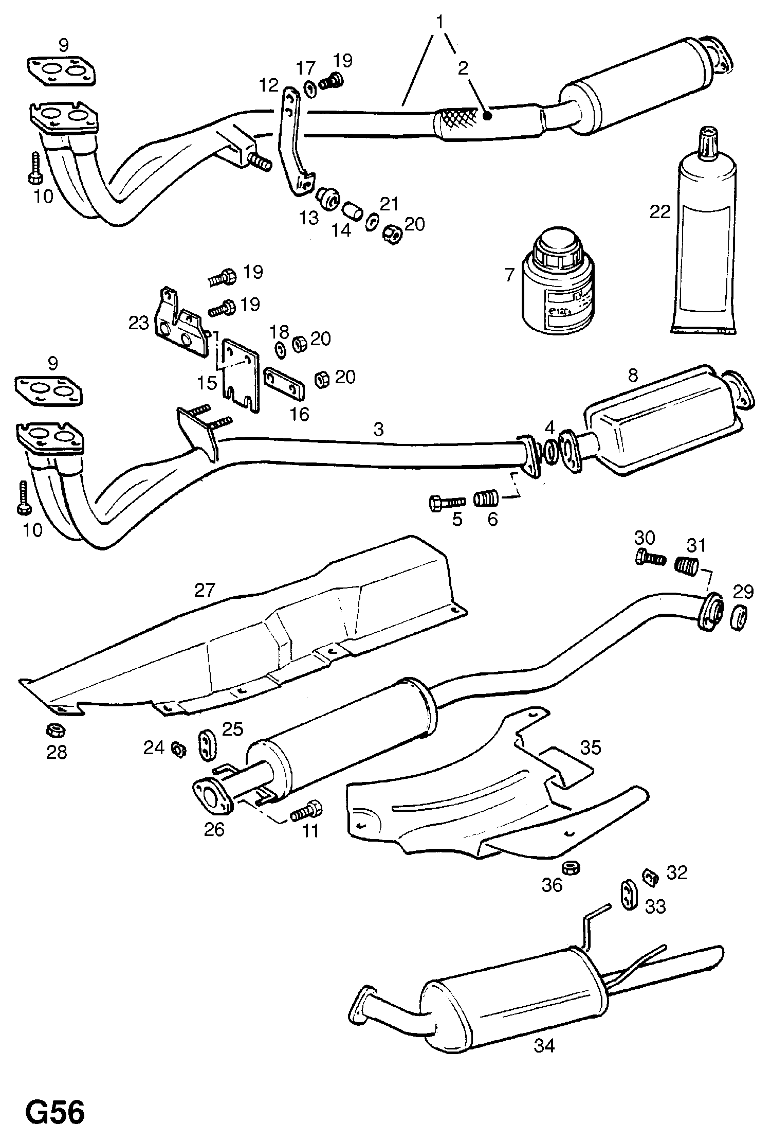 TRIUMPH 8 56 700 - Kronšteins, Trokšņa slāpētājs ps1.lv