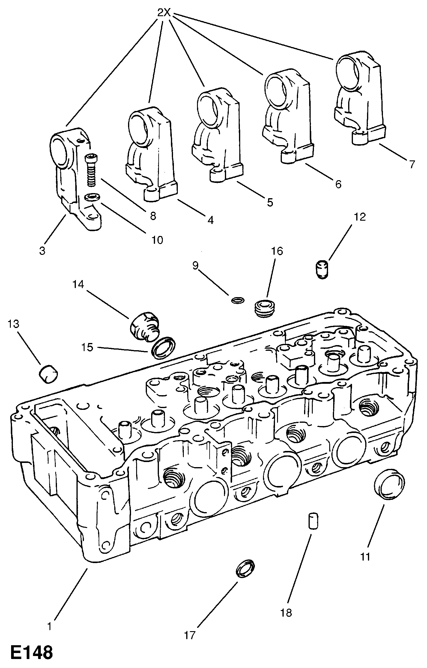 Opel 606564 - Sajūga komplekts ps1.lv