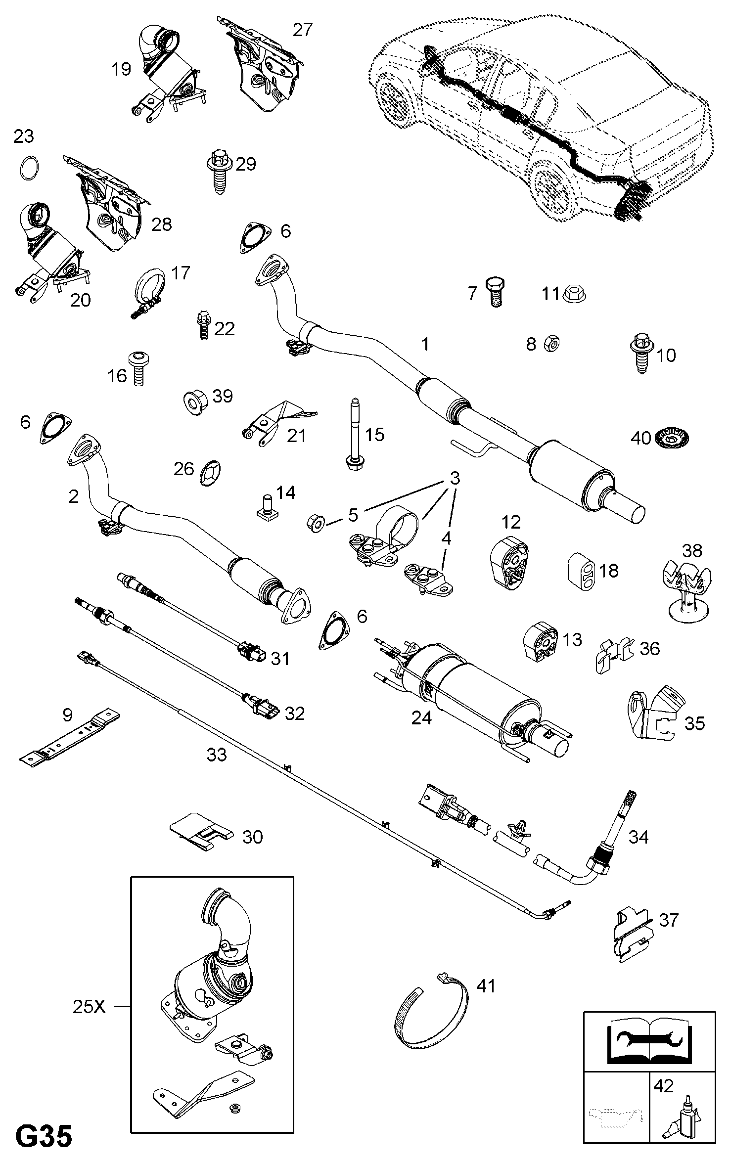 Opel 5850122 - Nosēdumu / Daļiņu filtrs, Izplūdes gāzu sistēma ps1.lv