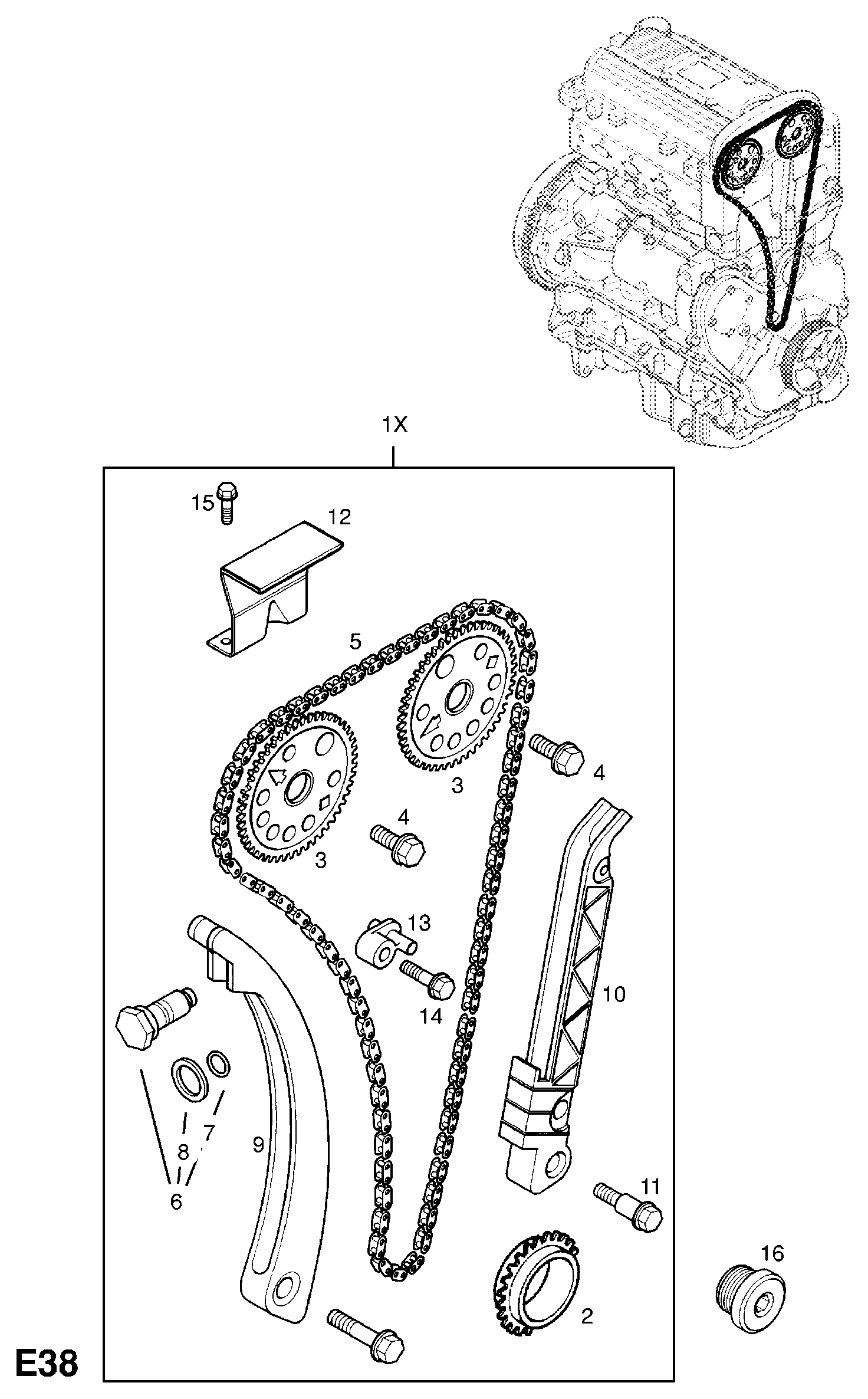 Opel 614 532 - Zobrats, Kloķvārpsta ps1.lv