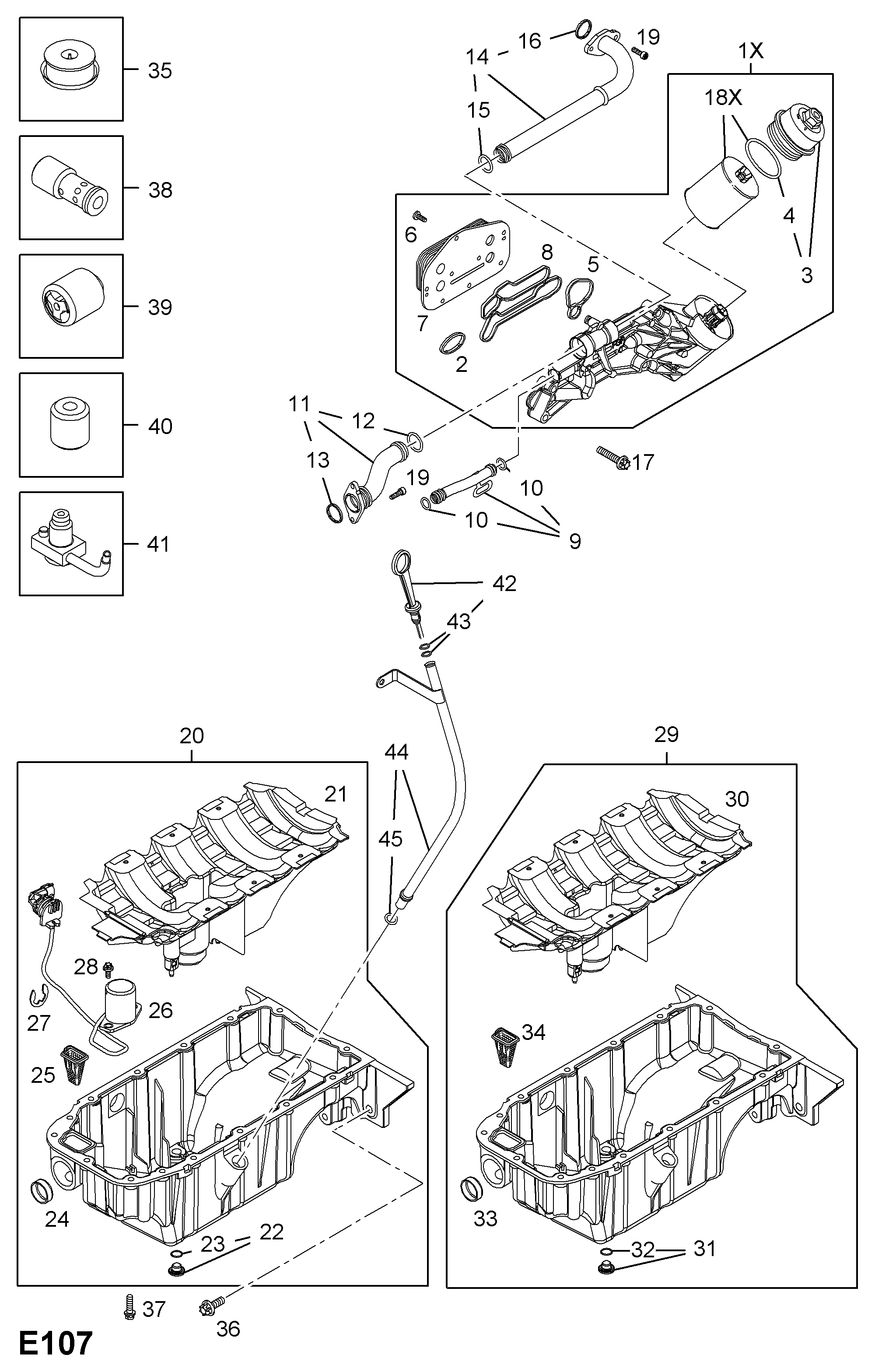 OPEL 658145 - ROD, OIL LEVEL INDICATOR ps1.lv