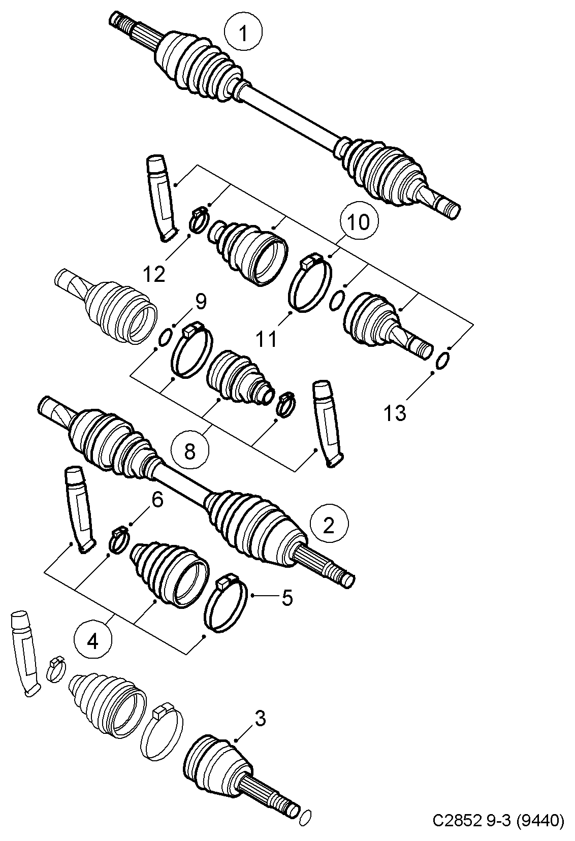 Opel 7848880 - Clamp ps1.lv